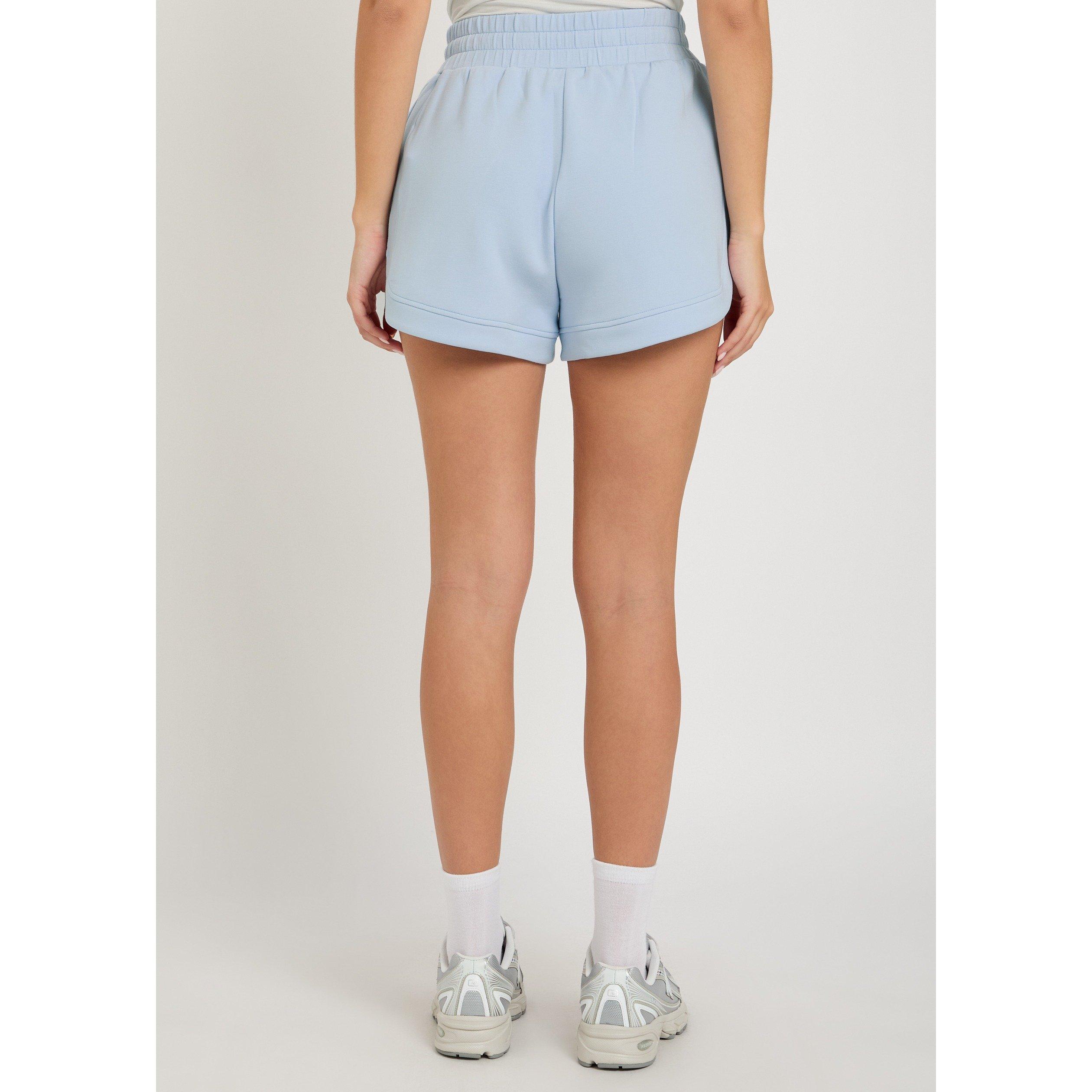 LIGHT BLUE - Varley - Women's Ollie High-Rise Jersey Shorts - 3