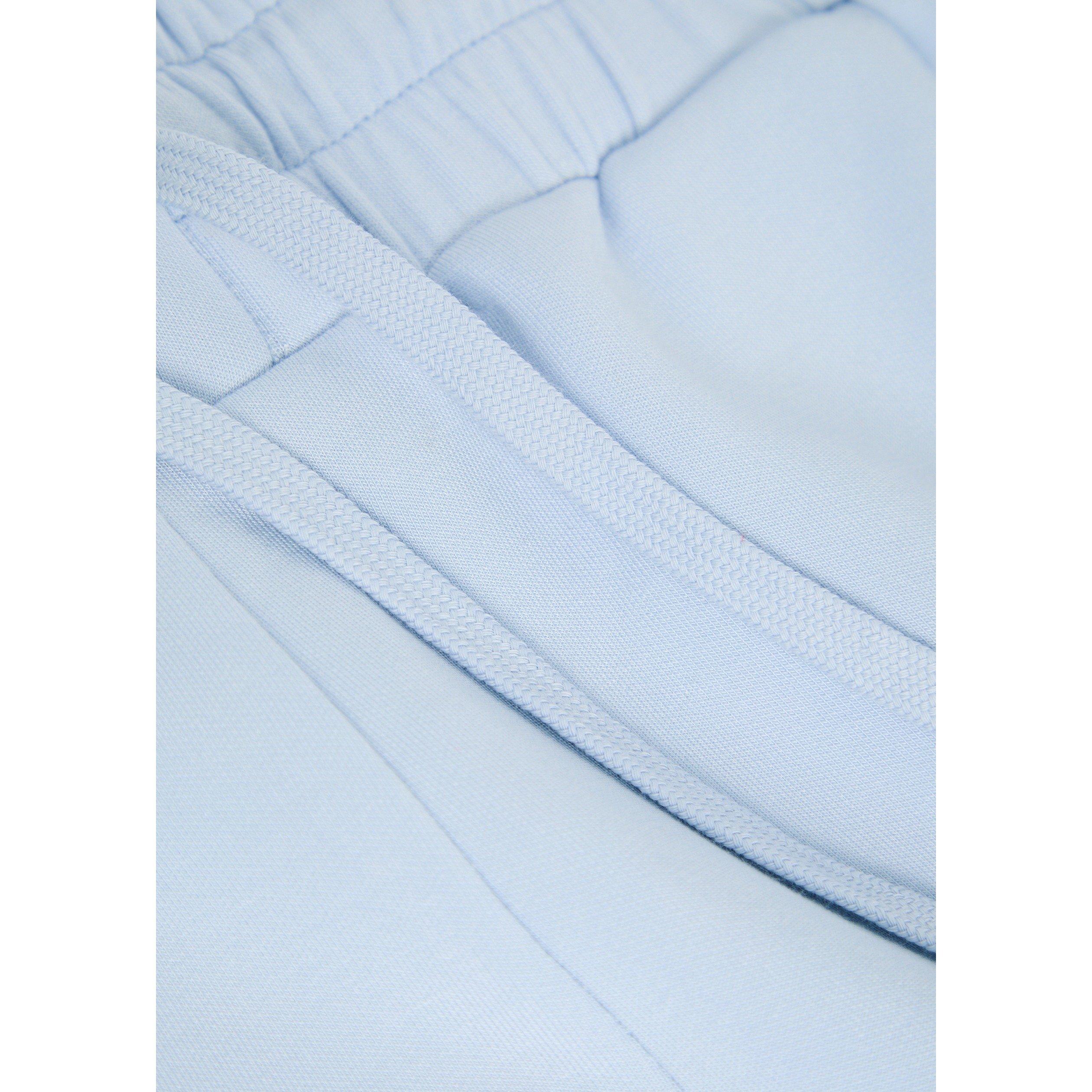LIGHT BLUE - Varley - Women's Ollie High-Rise Jersey Shorts - 4