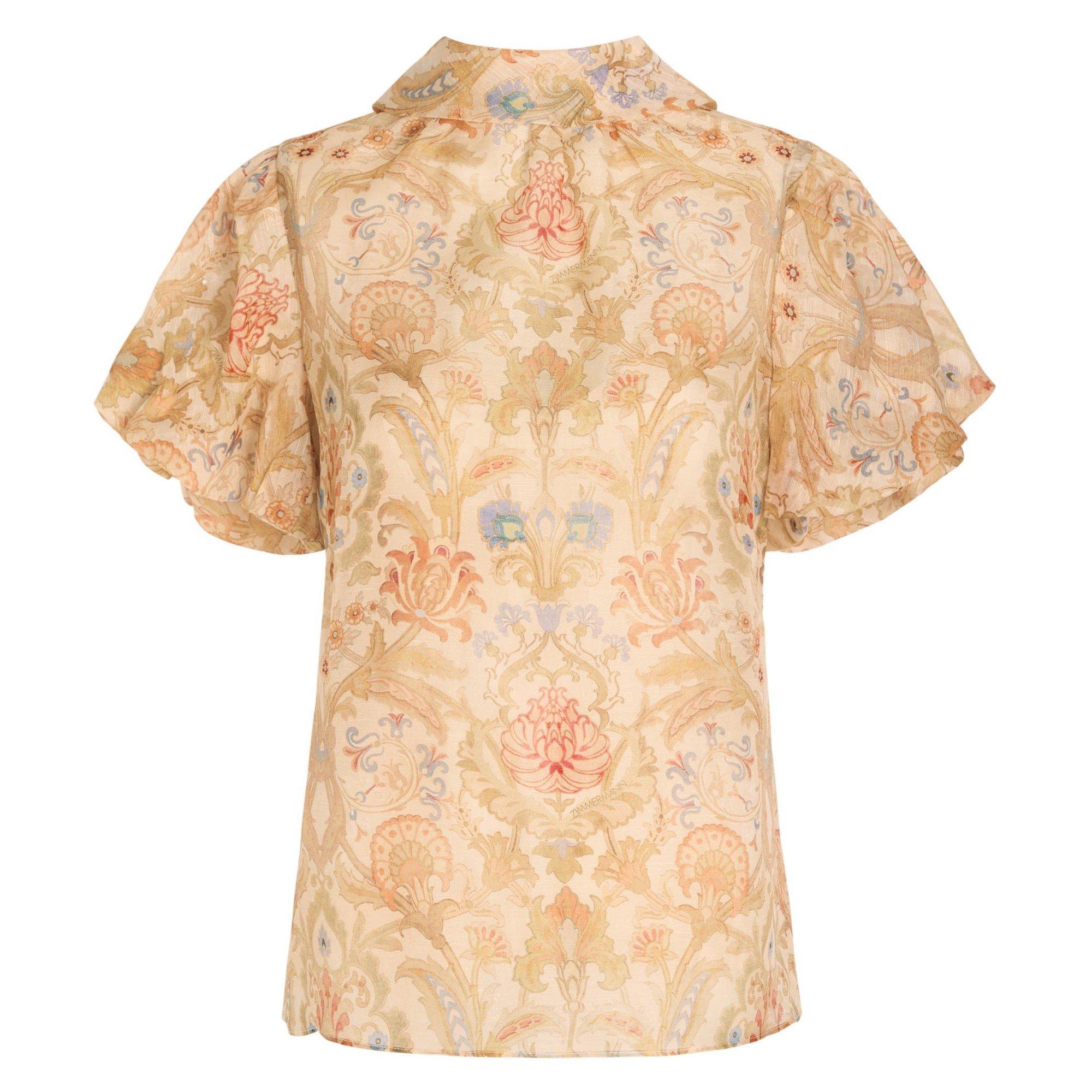 MULTICOLOURED - Zimmermann - Valiant Bubble Blouse