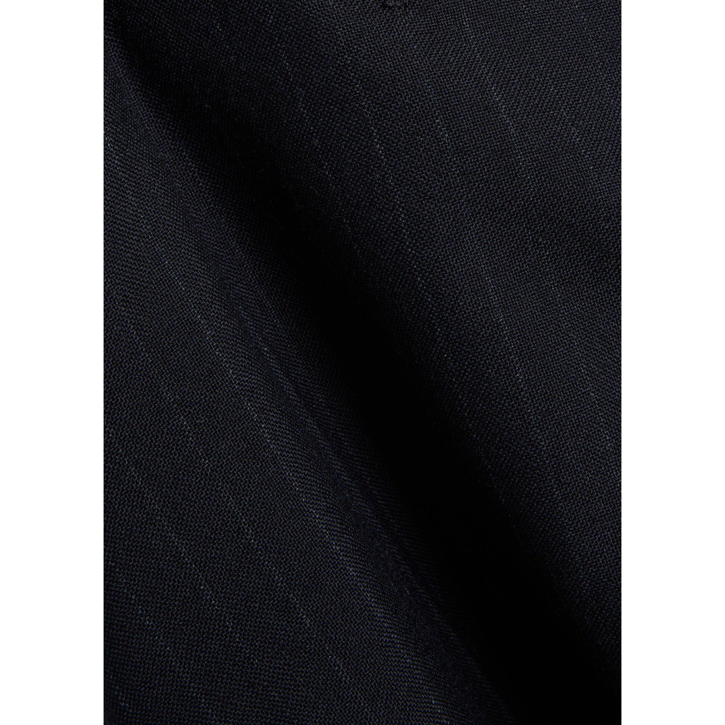 BLACK AND OTHER - Lardini - Men's Pinstripe Wool Straight Leg Suit Trousers - 4