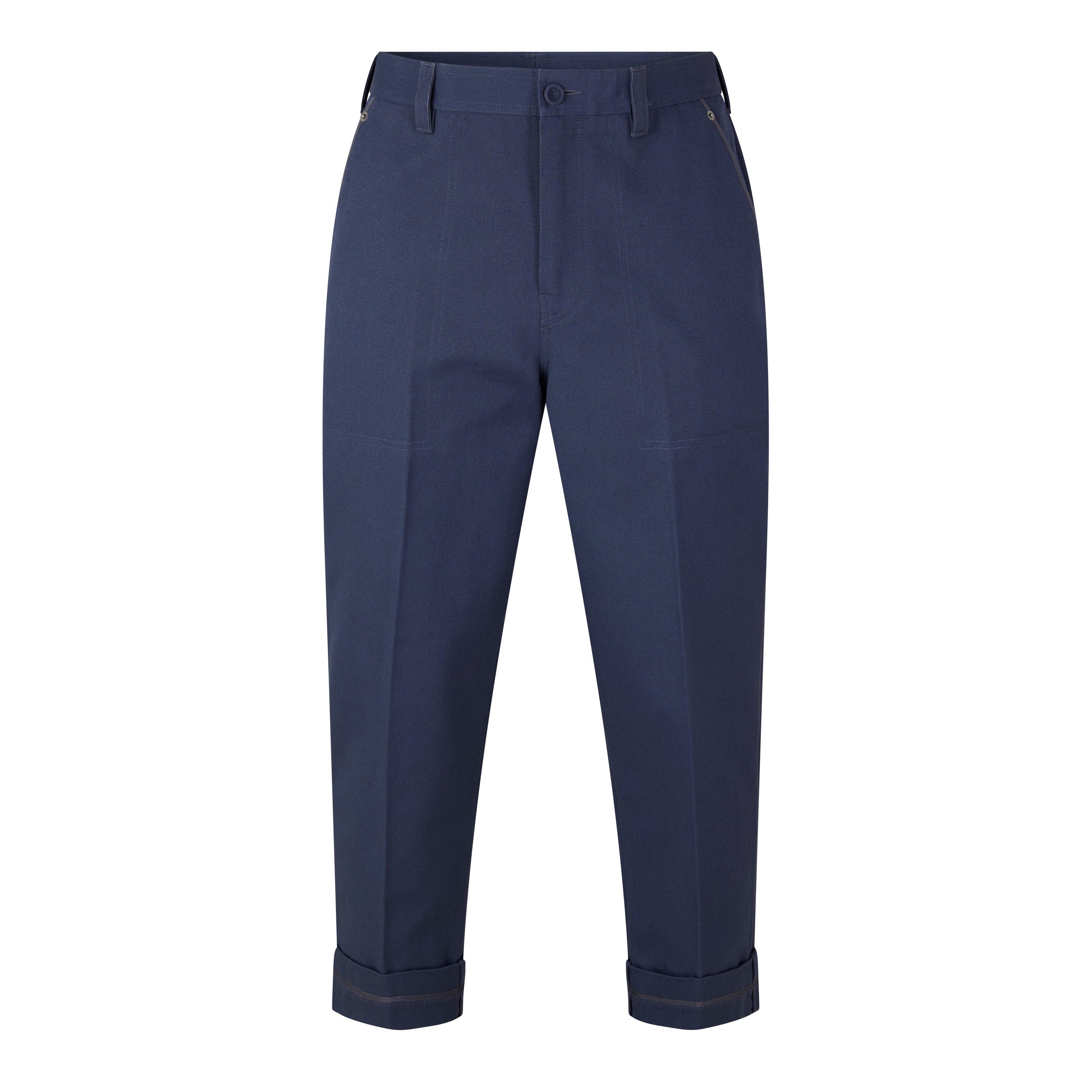 NAVY - DIOR - Men's D Suit Trousers - 1