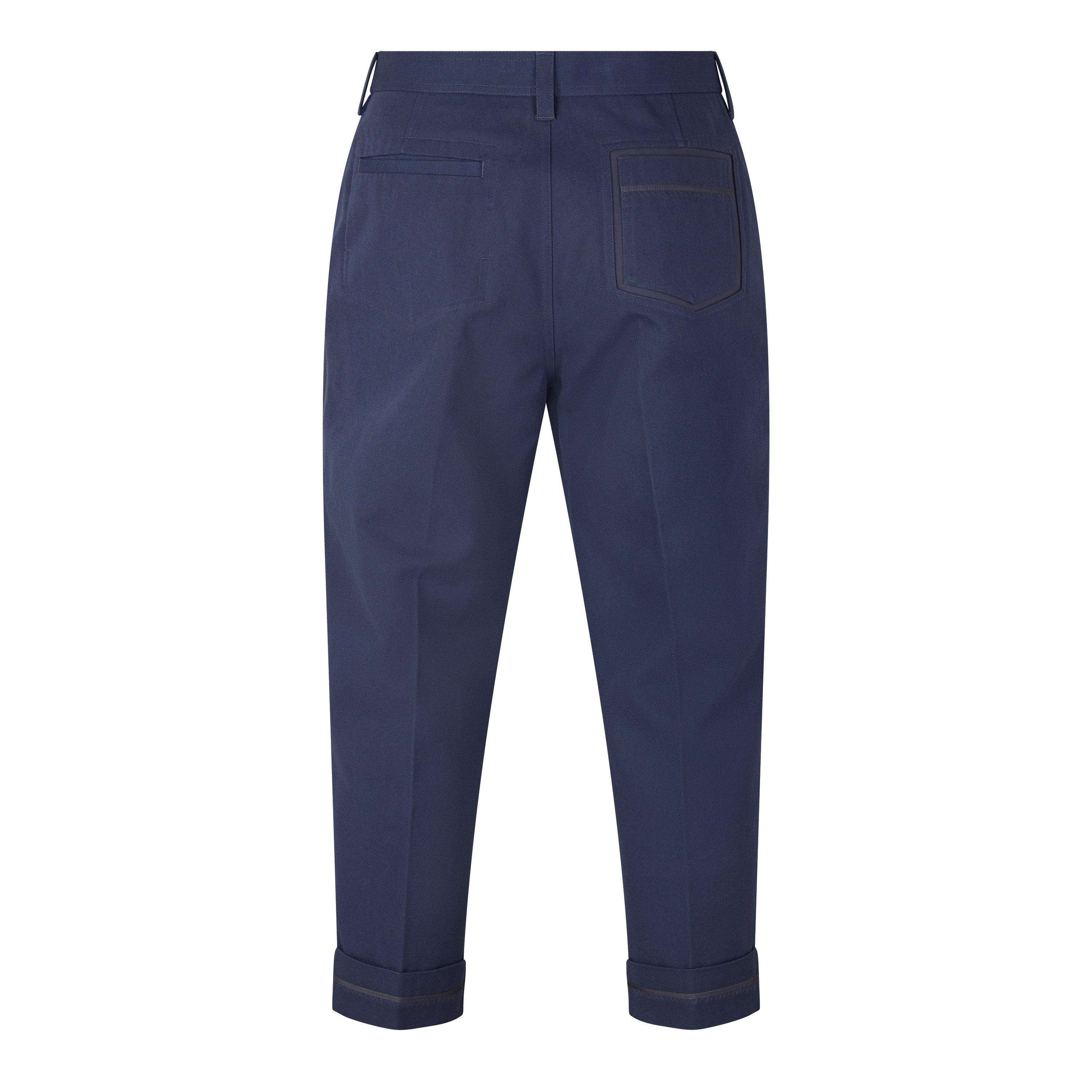 NAVY - DIOR - Men's D Suit Trousers - 2
