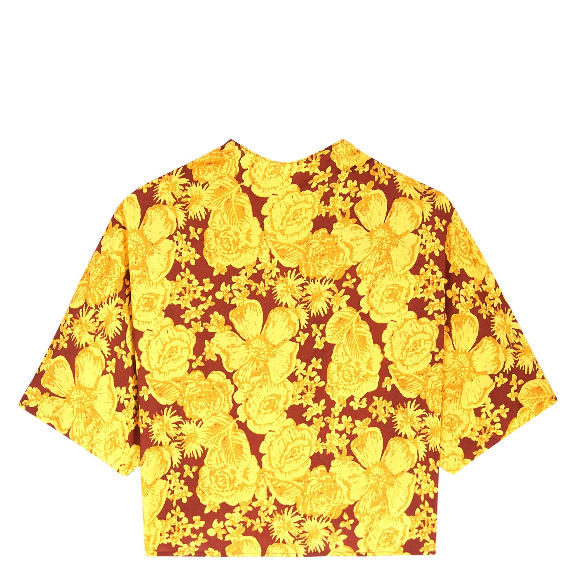 YELLOW AND OTHE - Diane Von Furstenberg - DVF OLYMPIA TOP