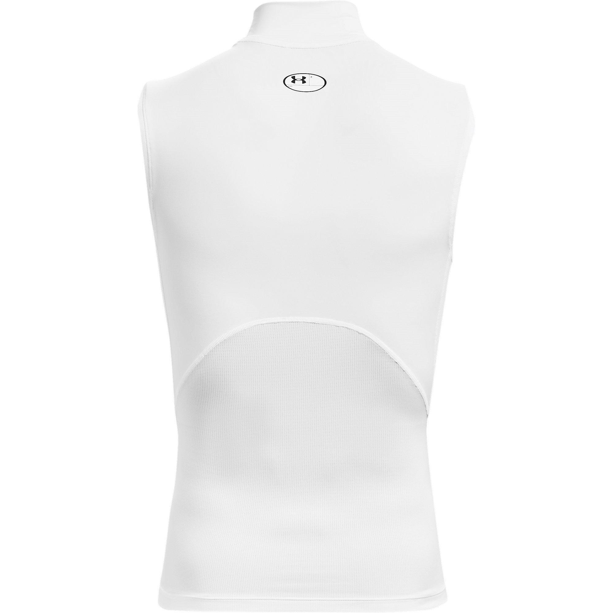 White - Under Armour - Performance Gym Vest - 2