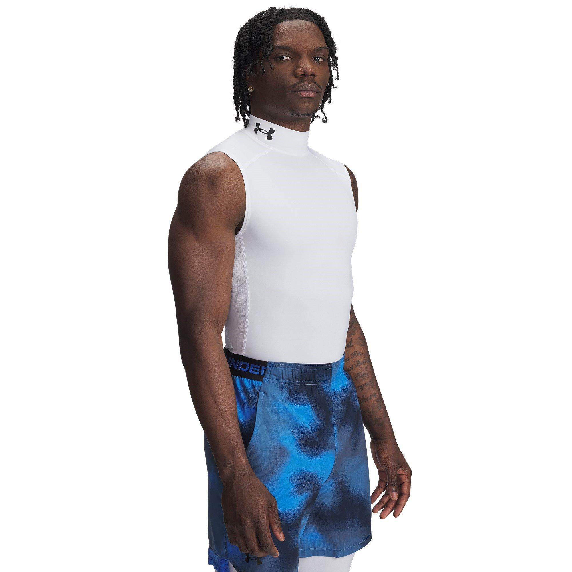 White - Under Armour - Performance Gym Vest - 3