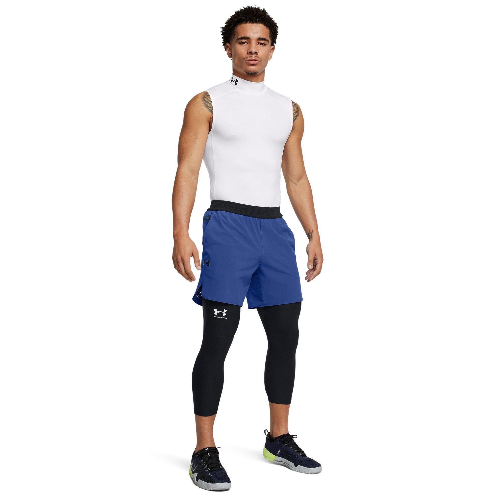 White - Under Armour - Performance Gym Vest - 7