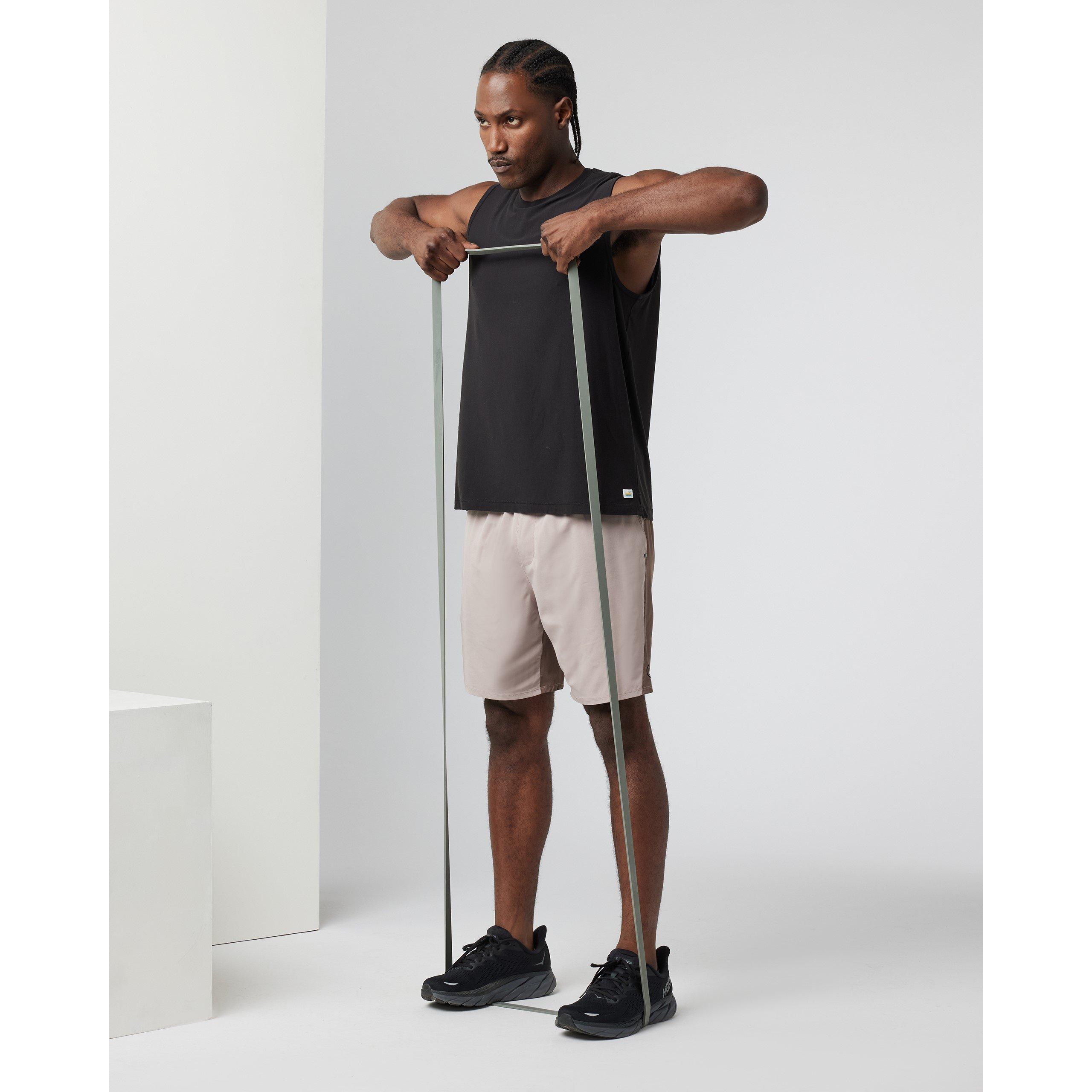 Black - Vuori - Men's Strato Strappy Muscle Vest - 5