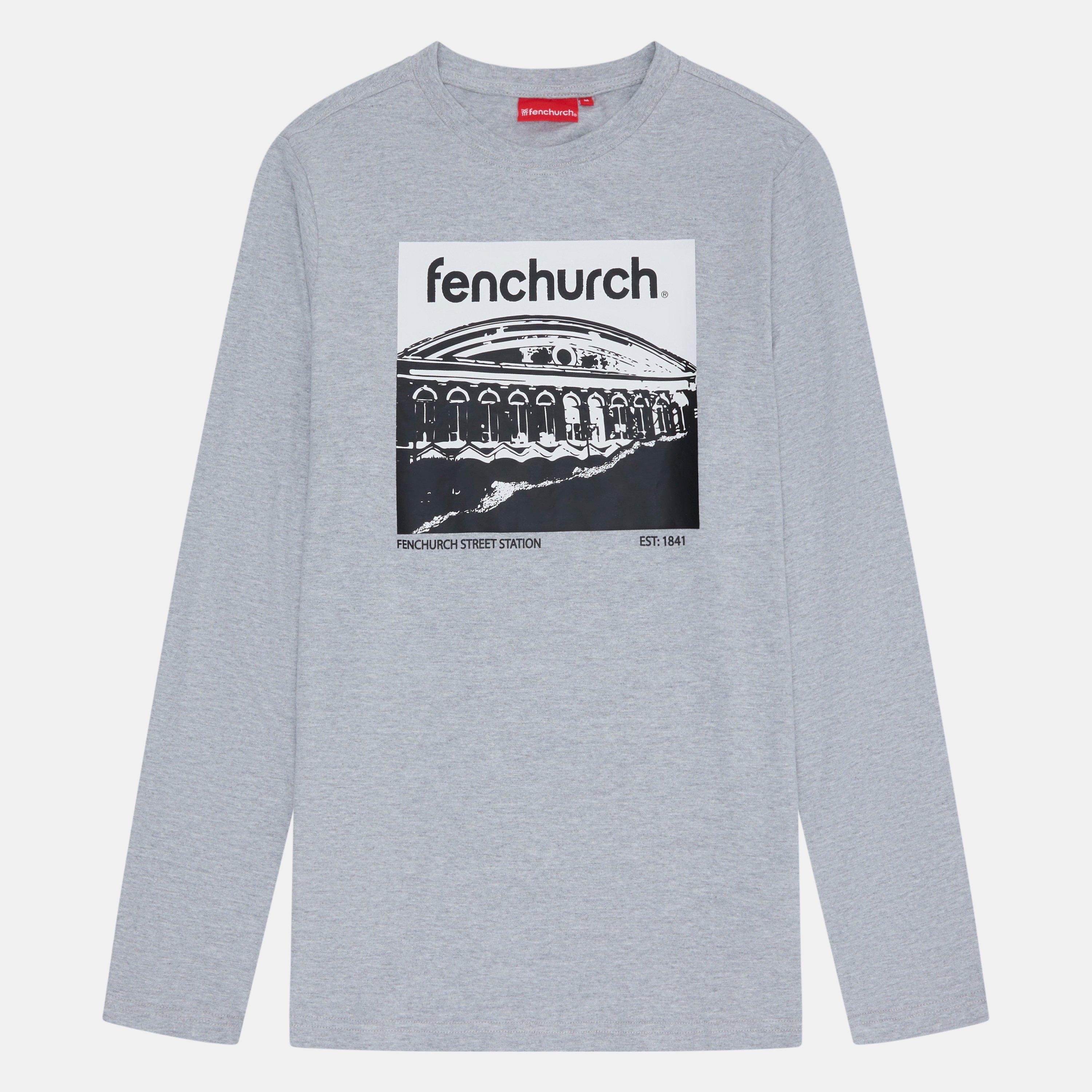 Grey Marl - Fenchurch - Men's Philpot Long-Sleeve T-Shirt - 1