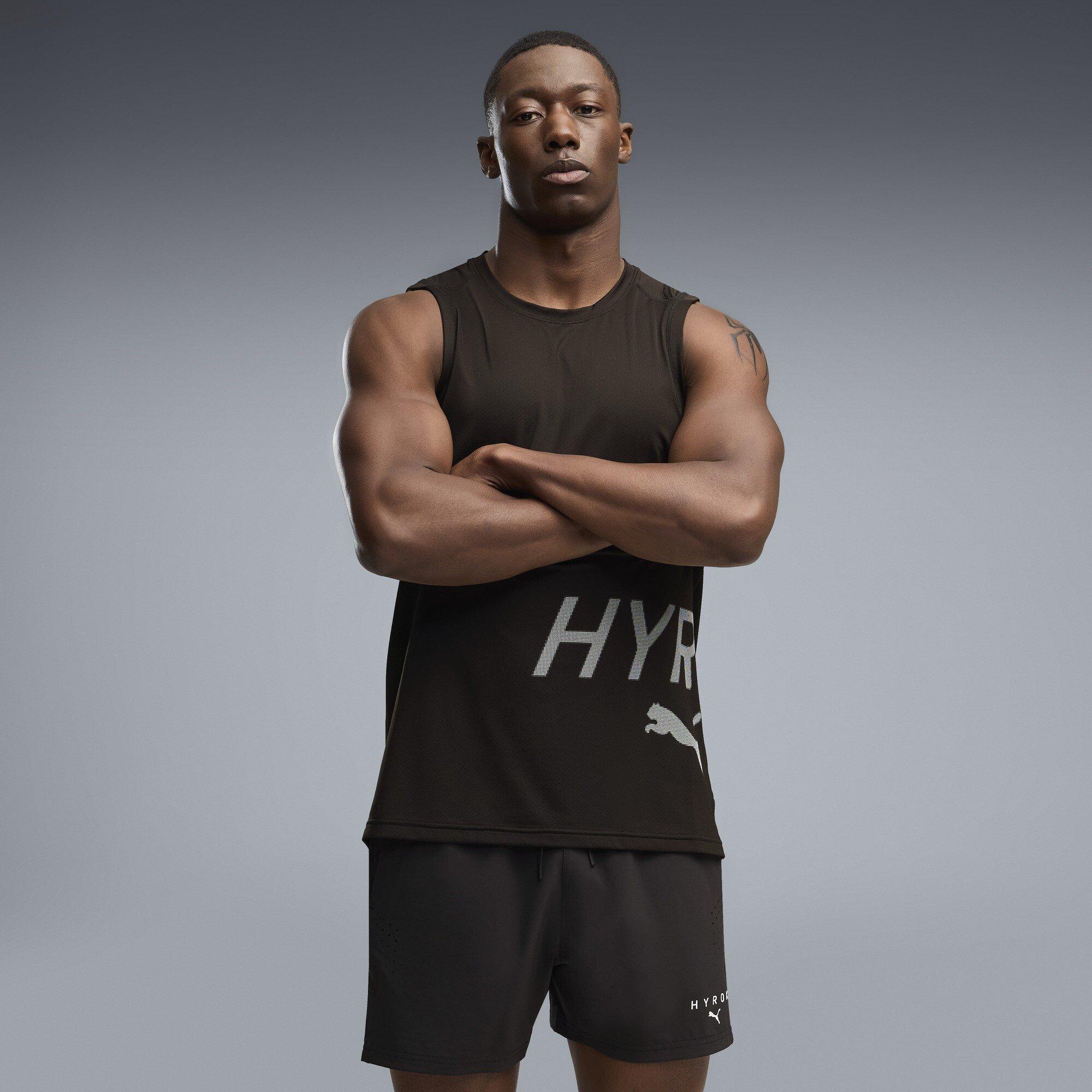 Black - Puma - Men's Hyrox Performance Vest - 3