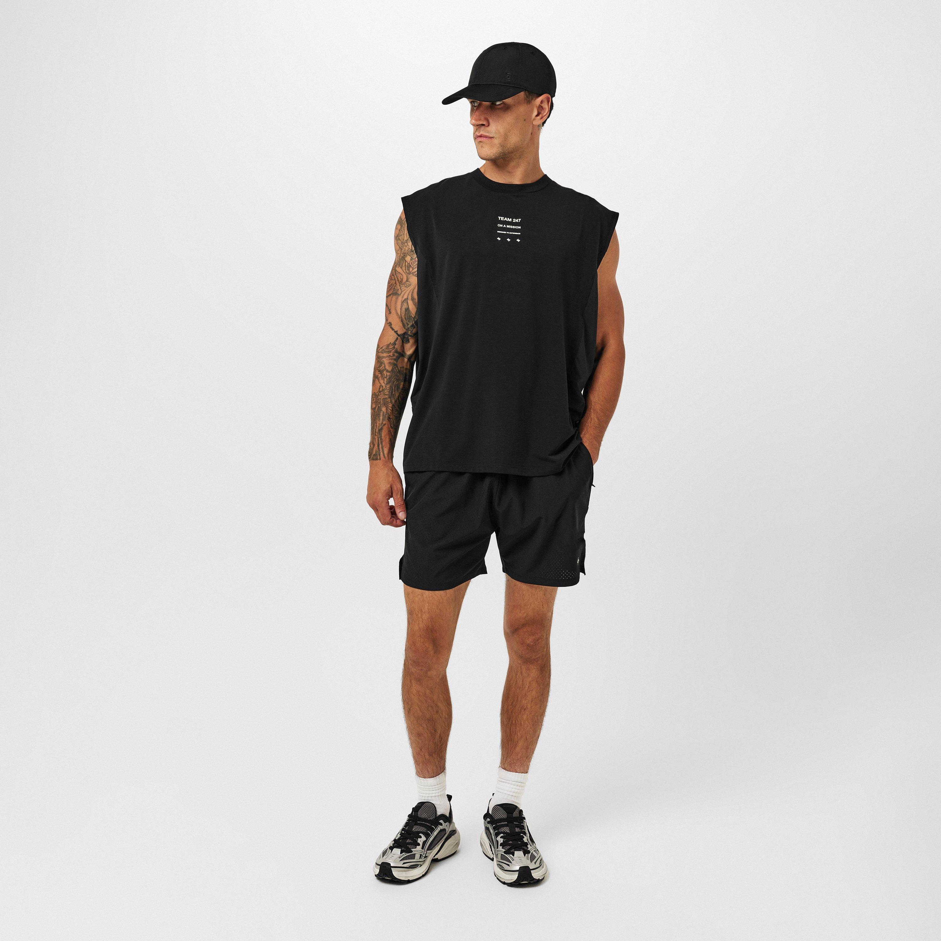 Black - Represent 247 - Men's Performance Vest - 6