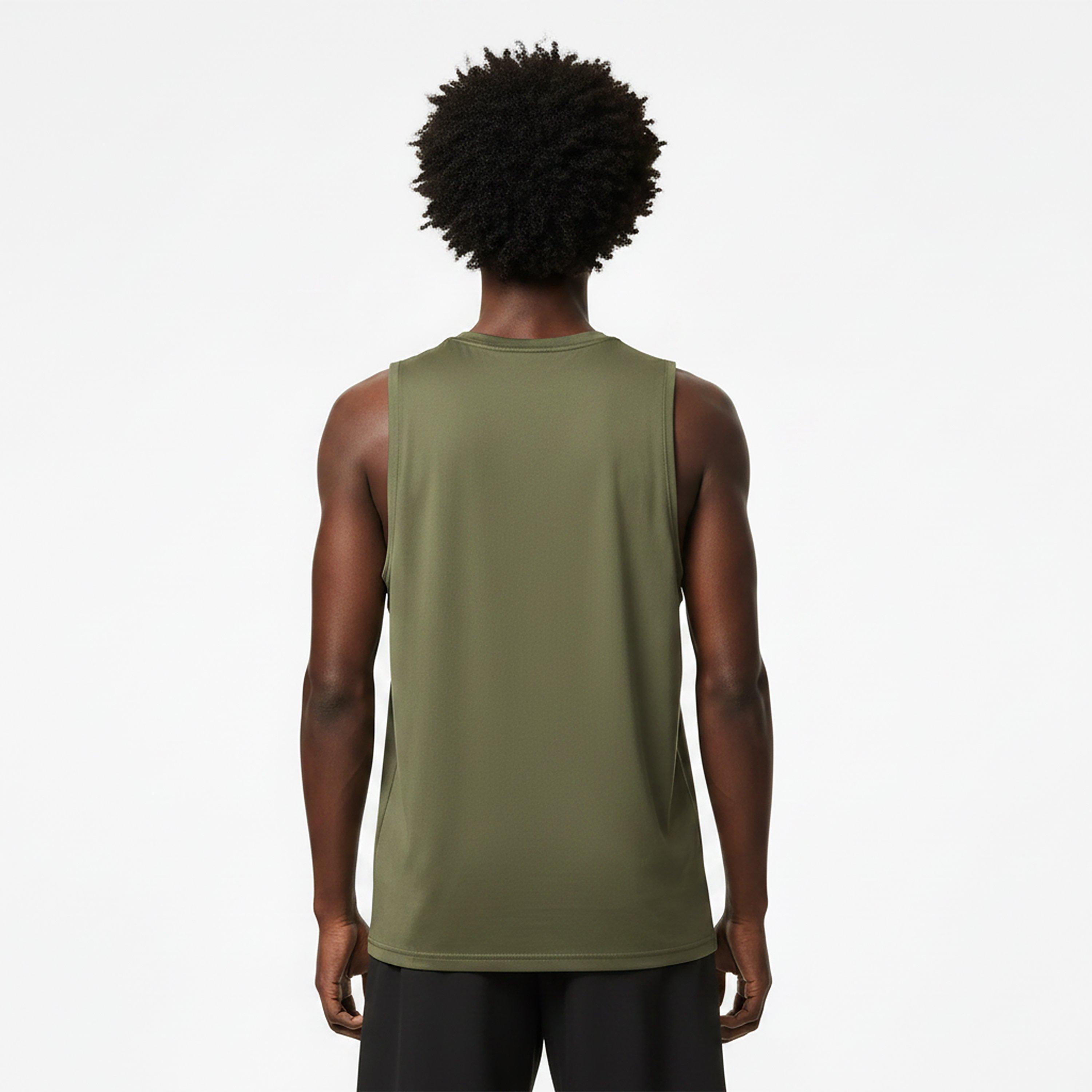 Khaki - Puma - Men's Tank Vest - 4