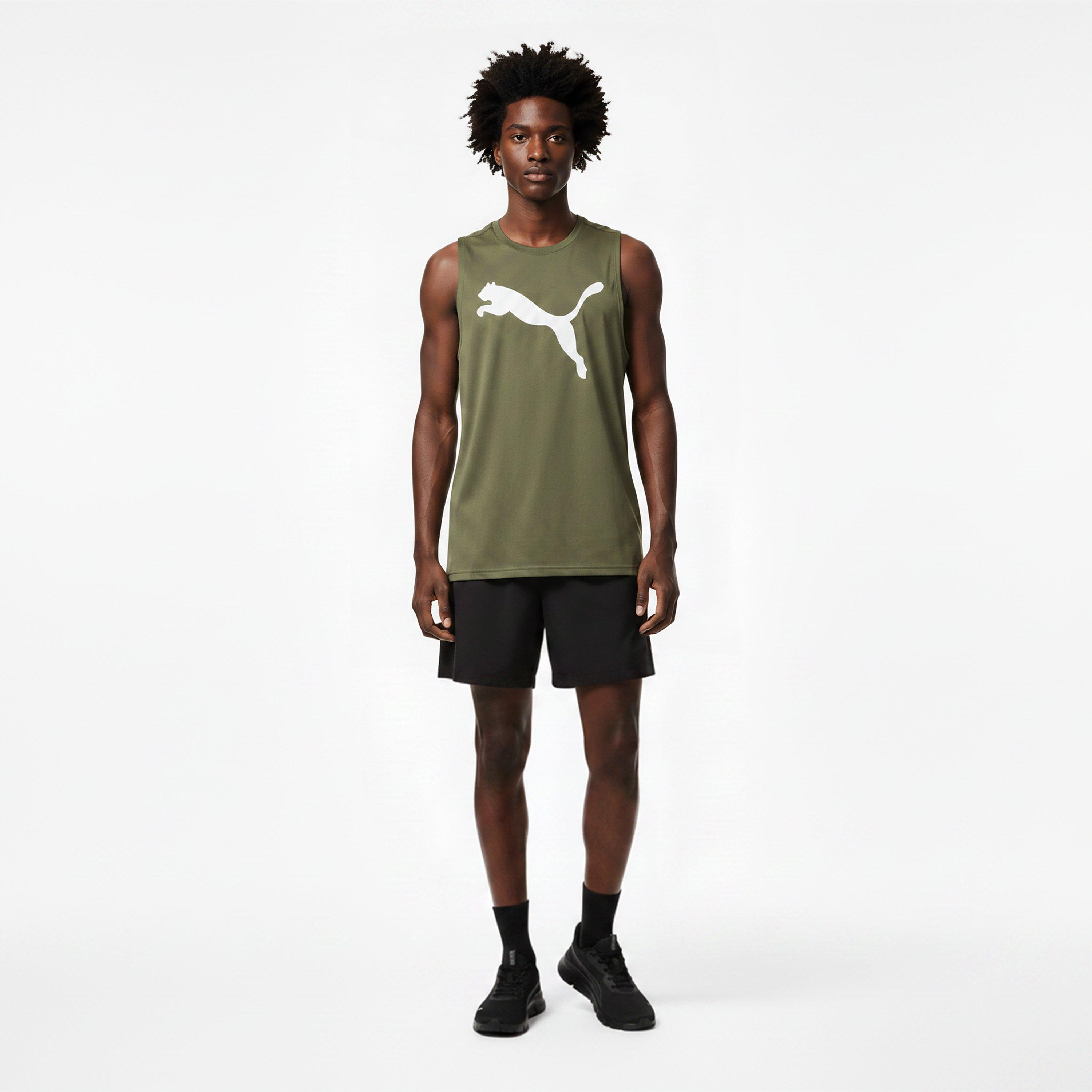 Khaki - Puma - Men's Tank Vest - 5