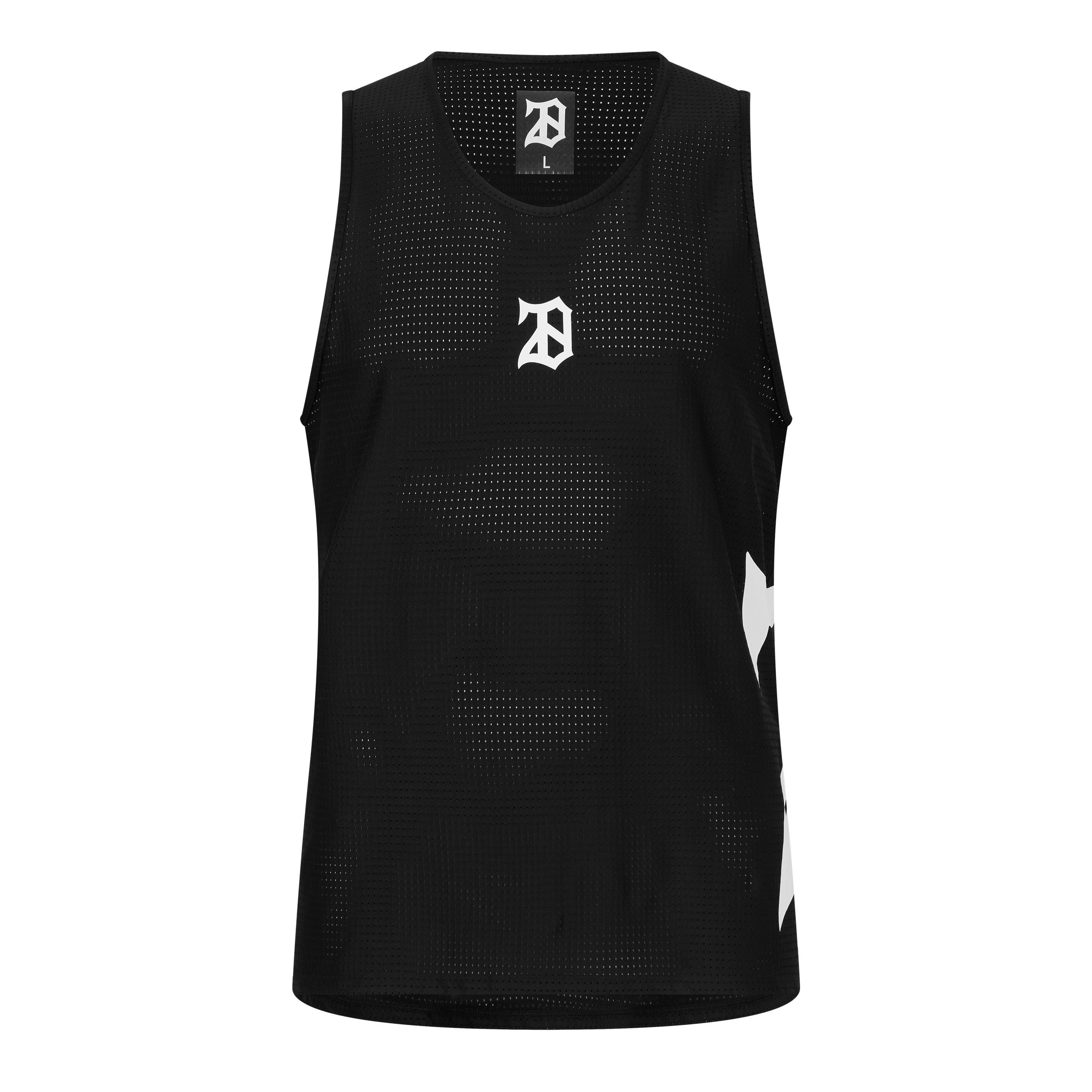 Black - 28 Club - Men's Tank Active 1 Vest - 1