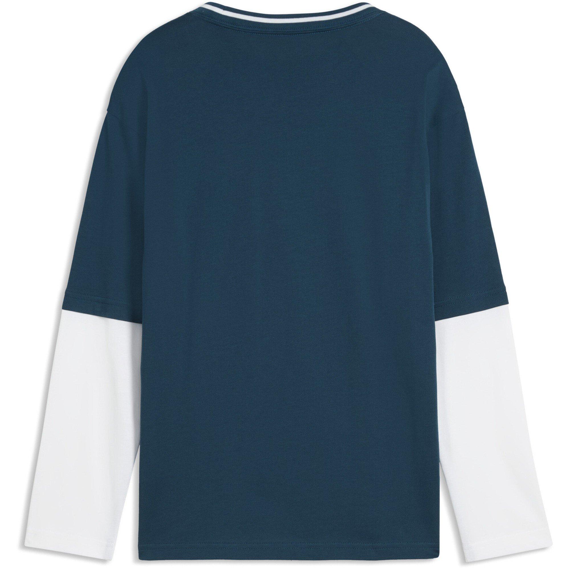 Midnight Petrol - Puma - Puma Mid90s Ls tee Jn64 - 2
