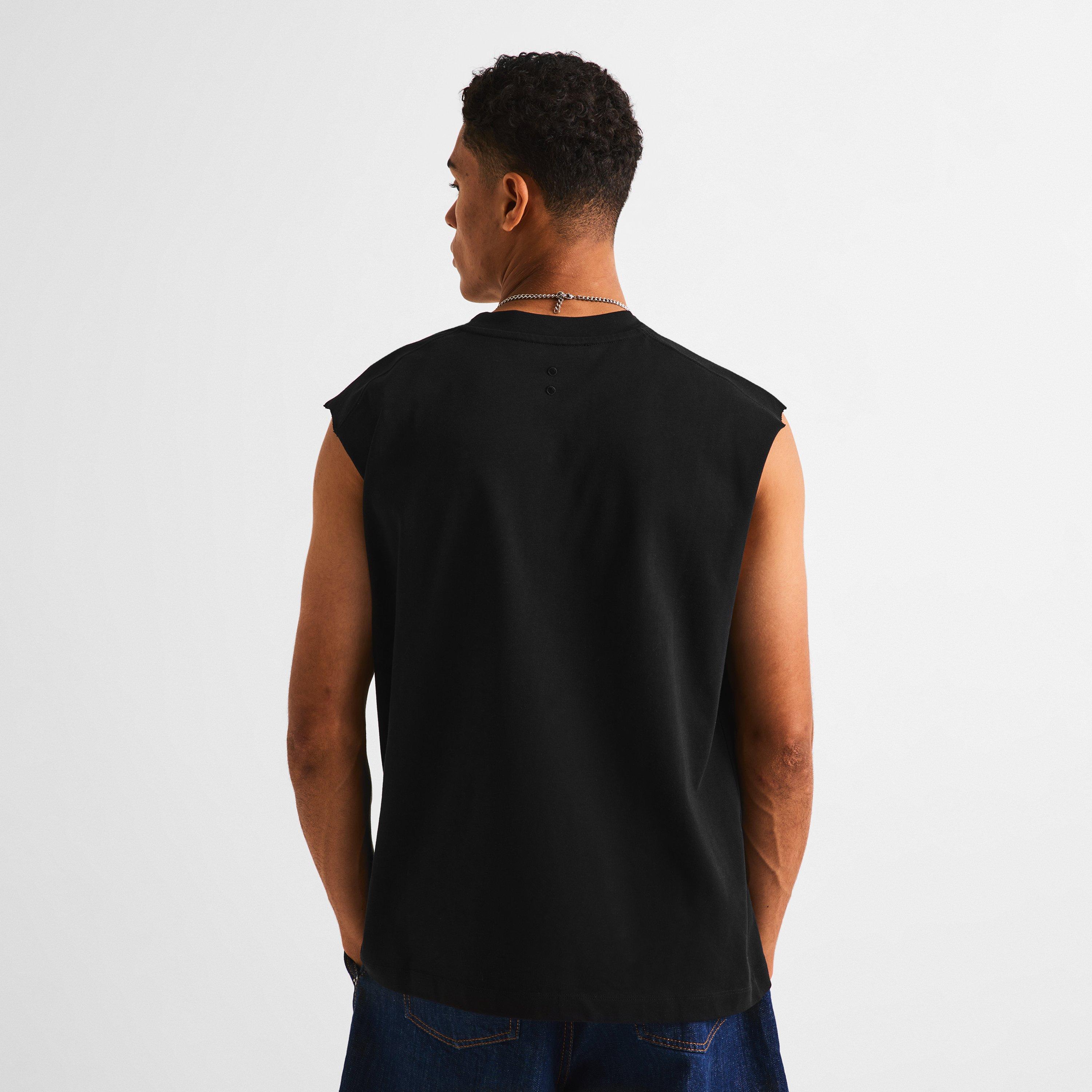 Black - about:blank - Men's Tank Vest - 4