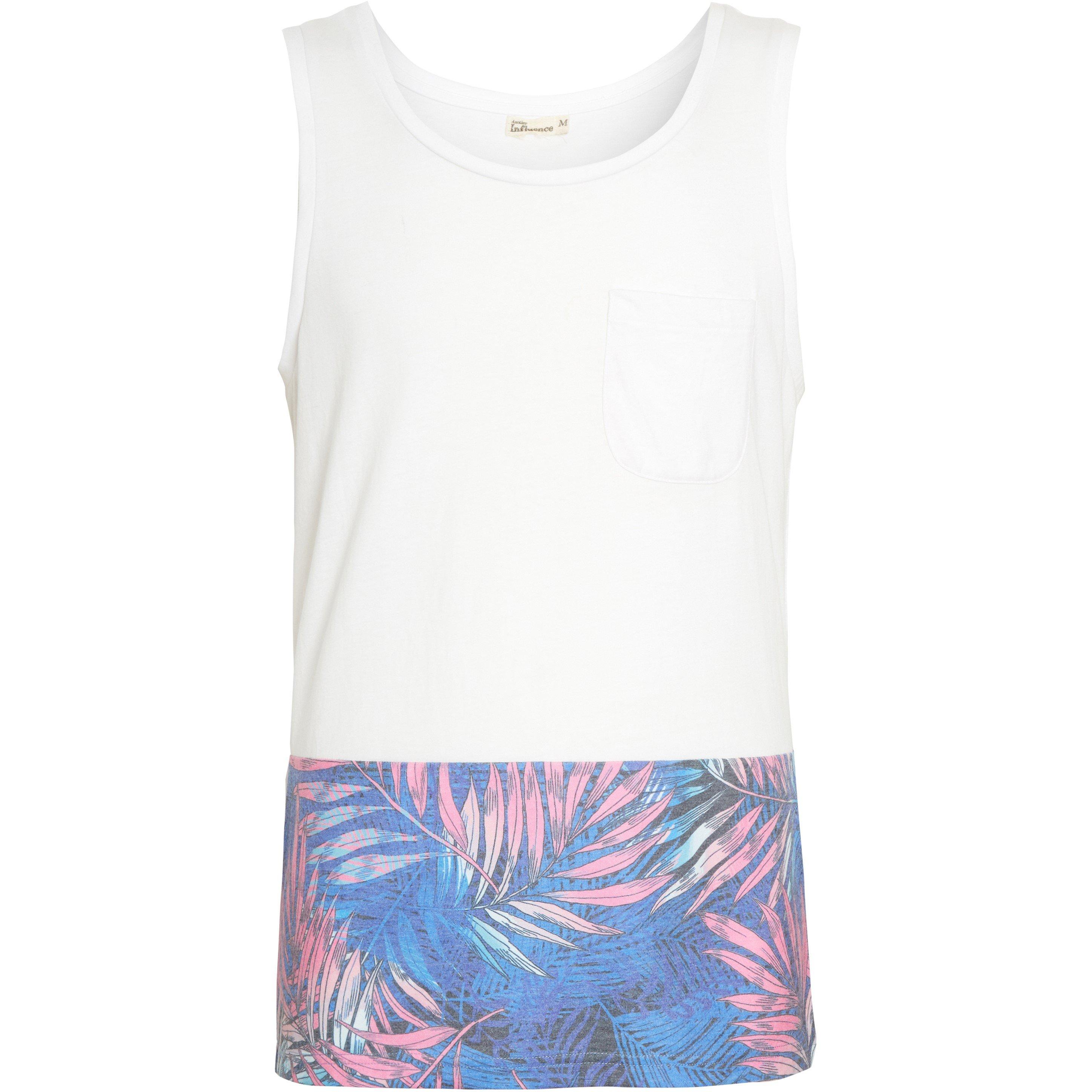 White - Another Influence - Men's Muscle Vest - 1