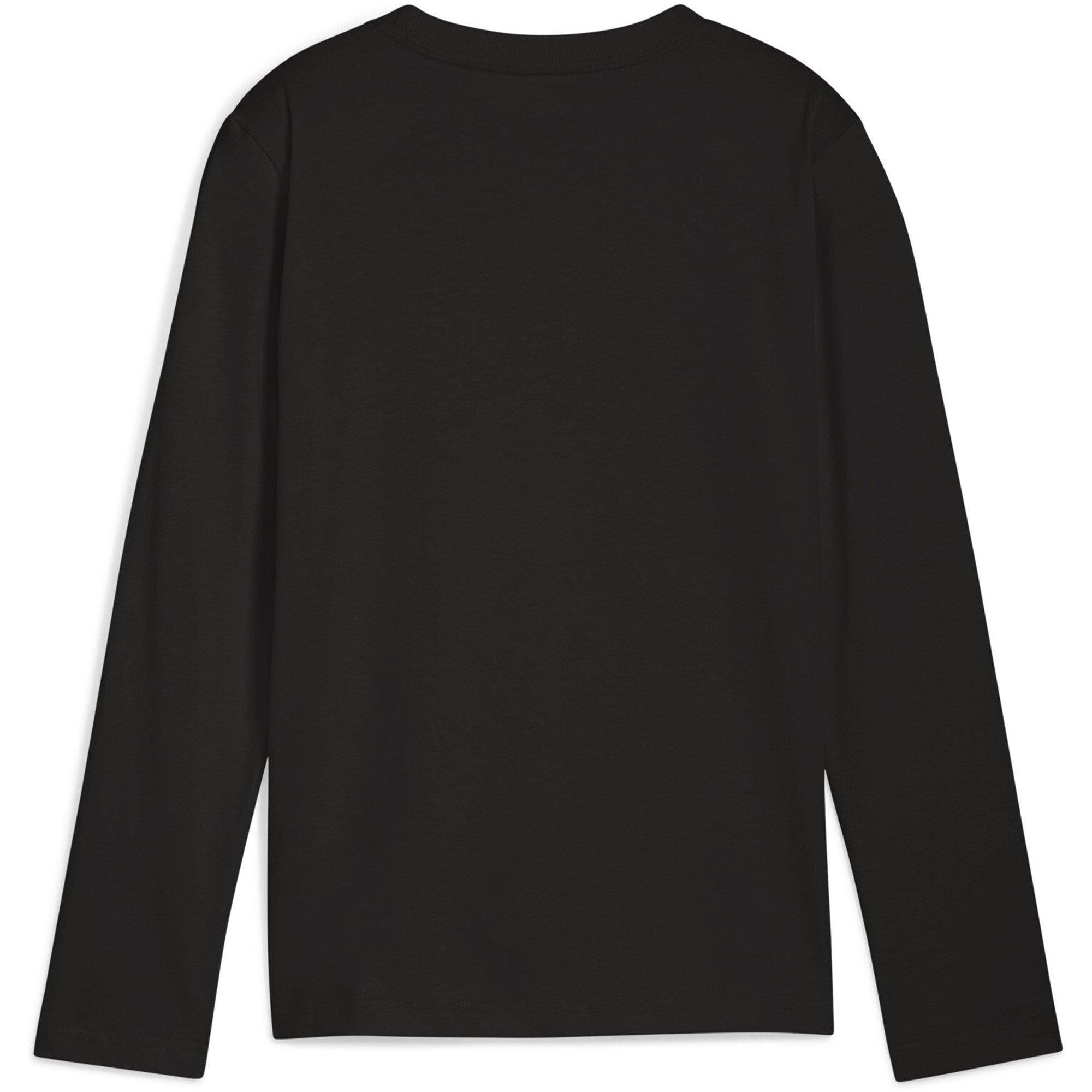 Puma Zwart - Puma - Unisex Kids' Mid90S Long Sleeve T-Shirt - 2
