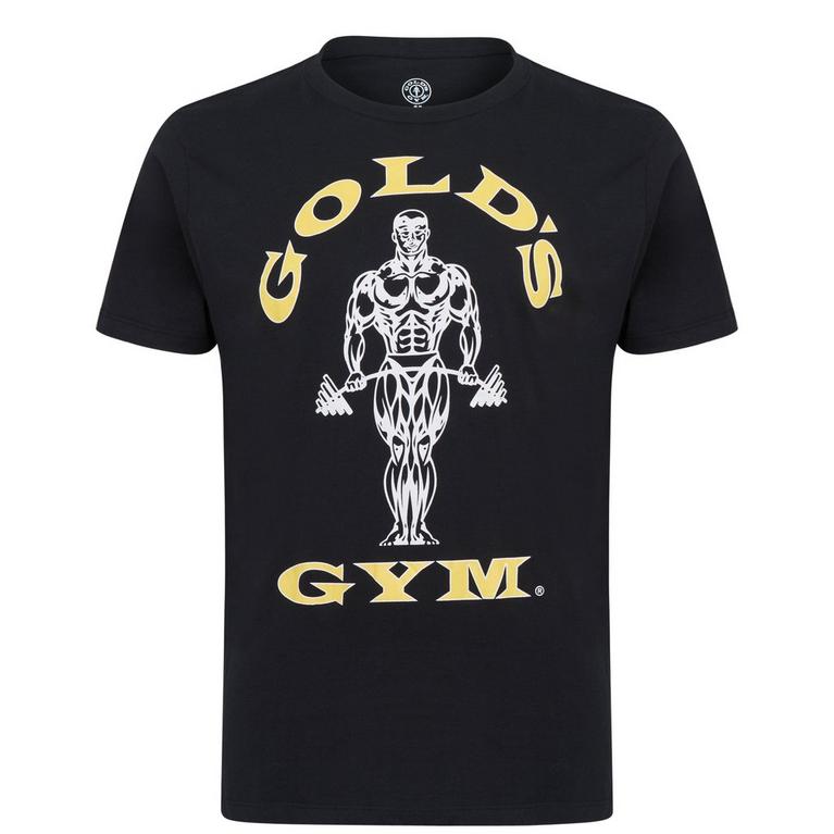 Noir - Golds Gym - Golds Gym T-shirt Manches Longues Liquid Core - 1
