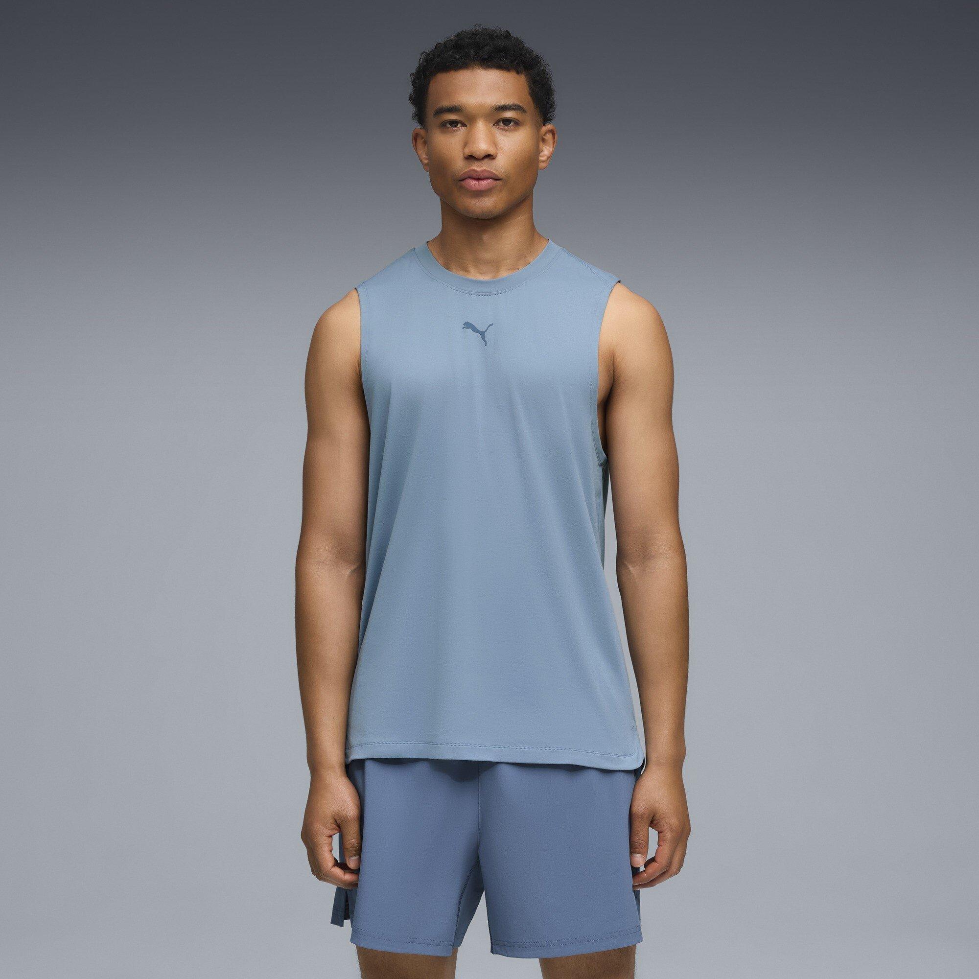 Cool Blue - Puma - Men's Cloudspun Performance Gym Vest - 3