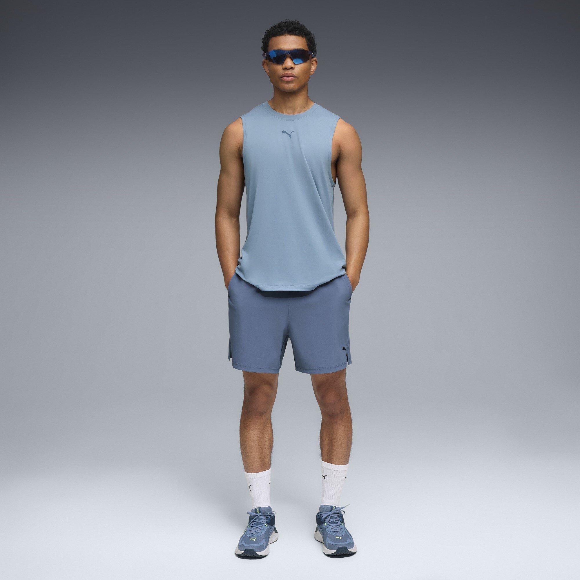 Cool Blue - Puma - Men's Cloudspun Performance Gym Vest - 5