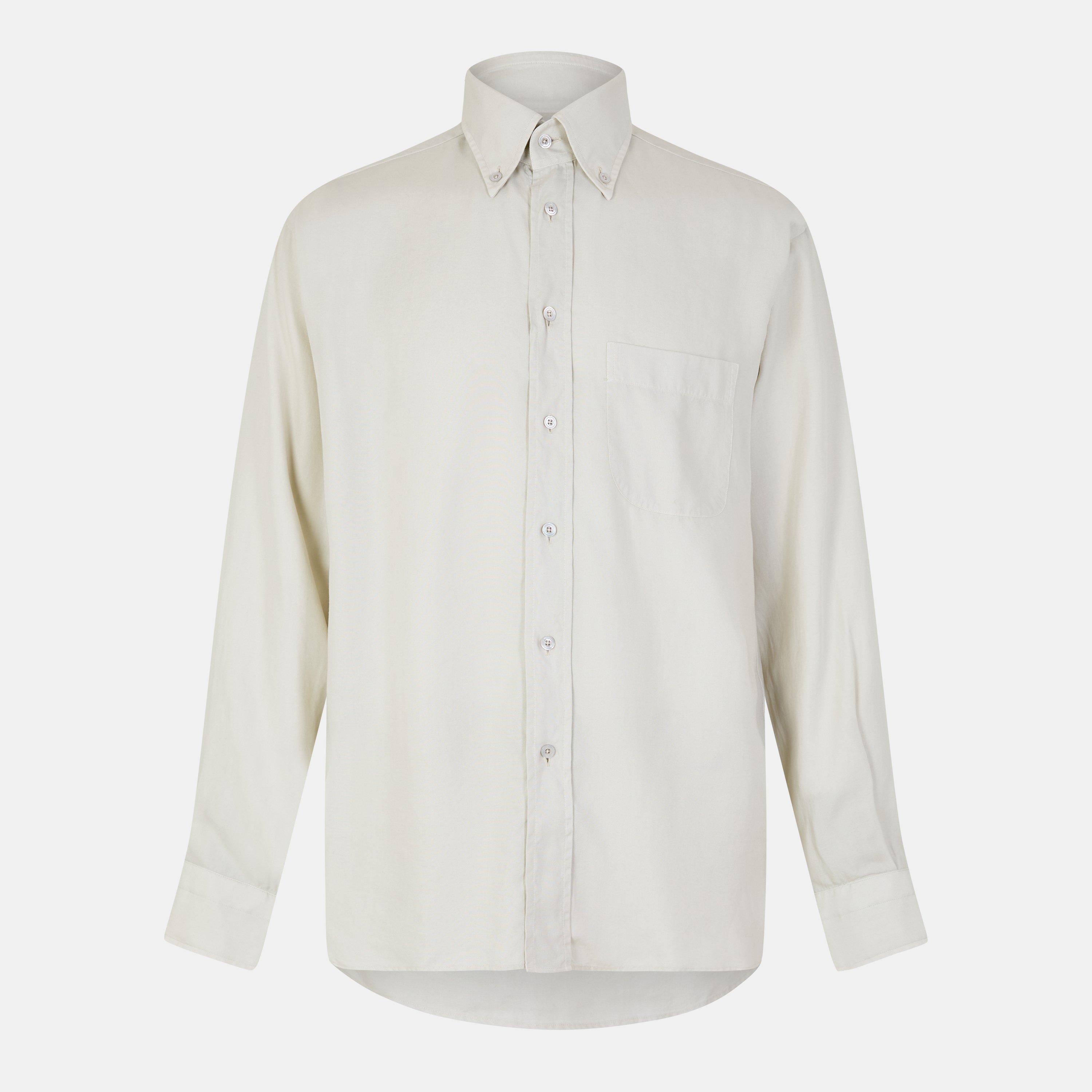 Light Brown - Tom Ford - Men's Long-Sleeve T-Shirt - 1