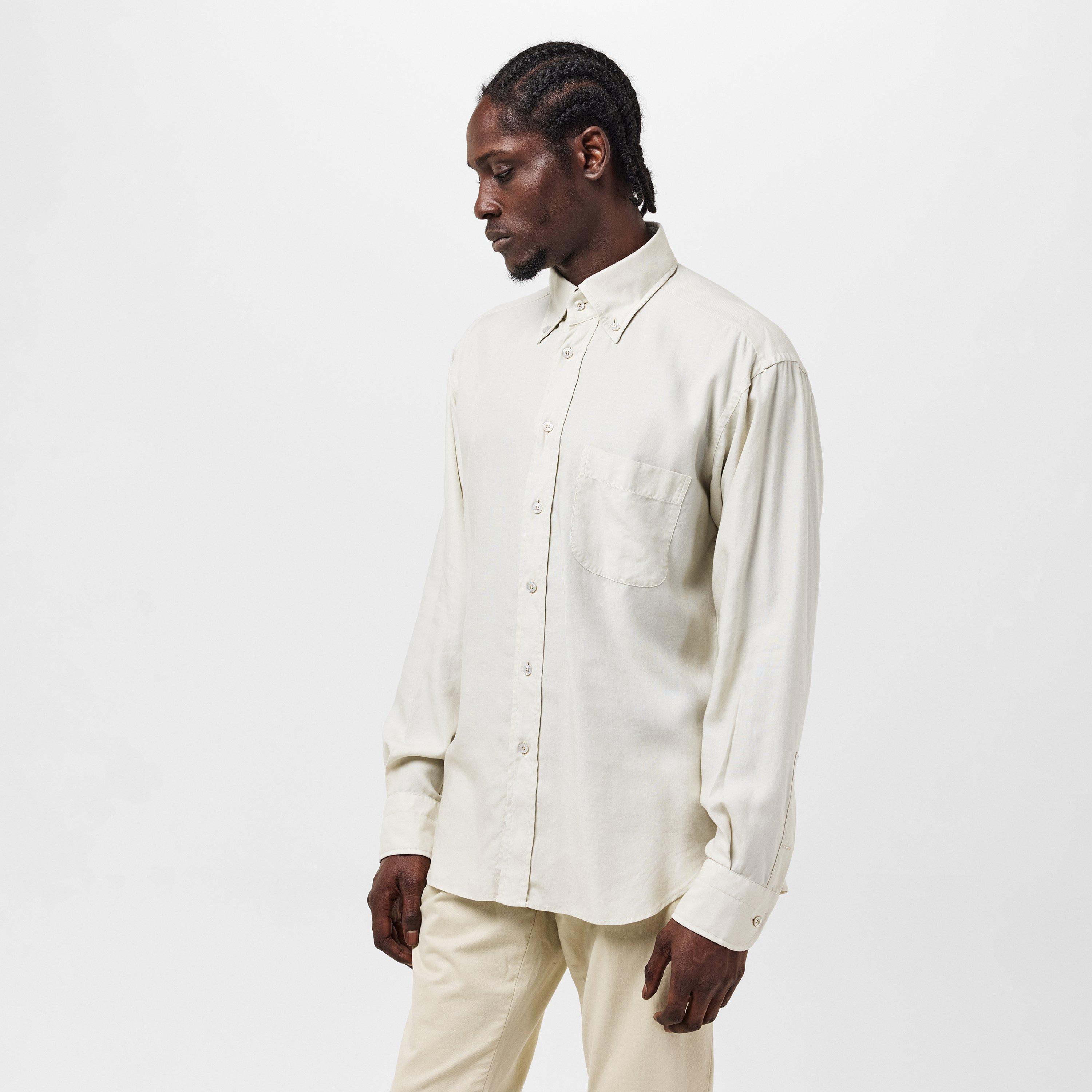 Light Brown - Tom Ford - Men's Long-Sleeve T-Shirt - 3