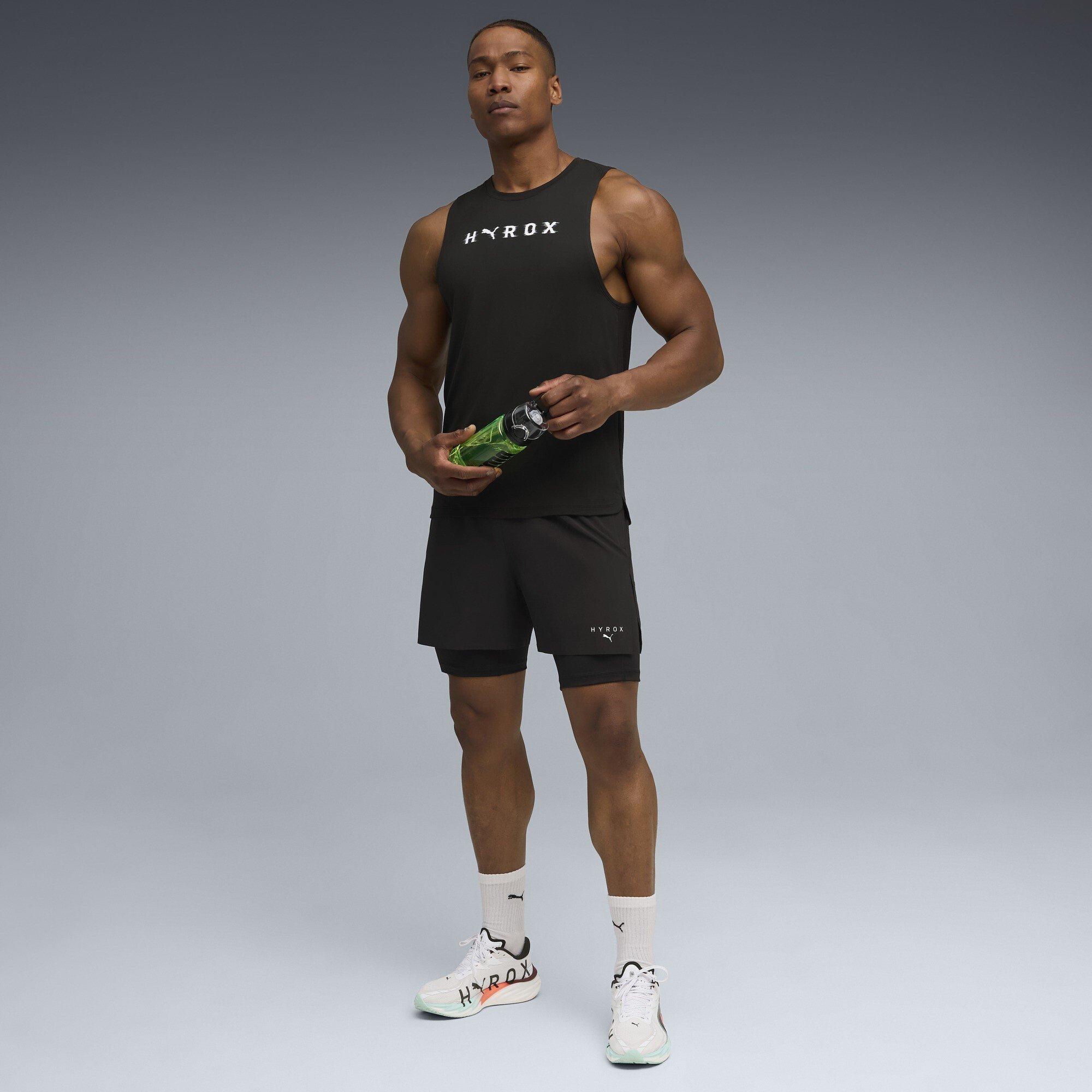 Puma Schwarz - Puma - Hyrox Spun Performance Gym Vest - 5