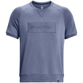 Under Armour Project Rock Terry Gym Top Mens