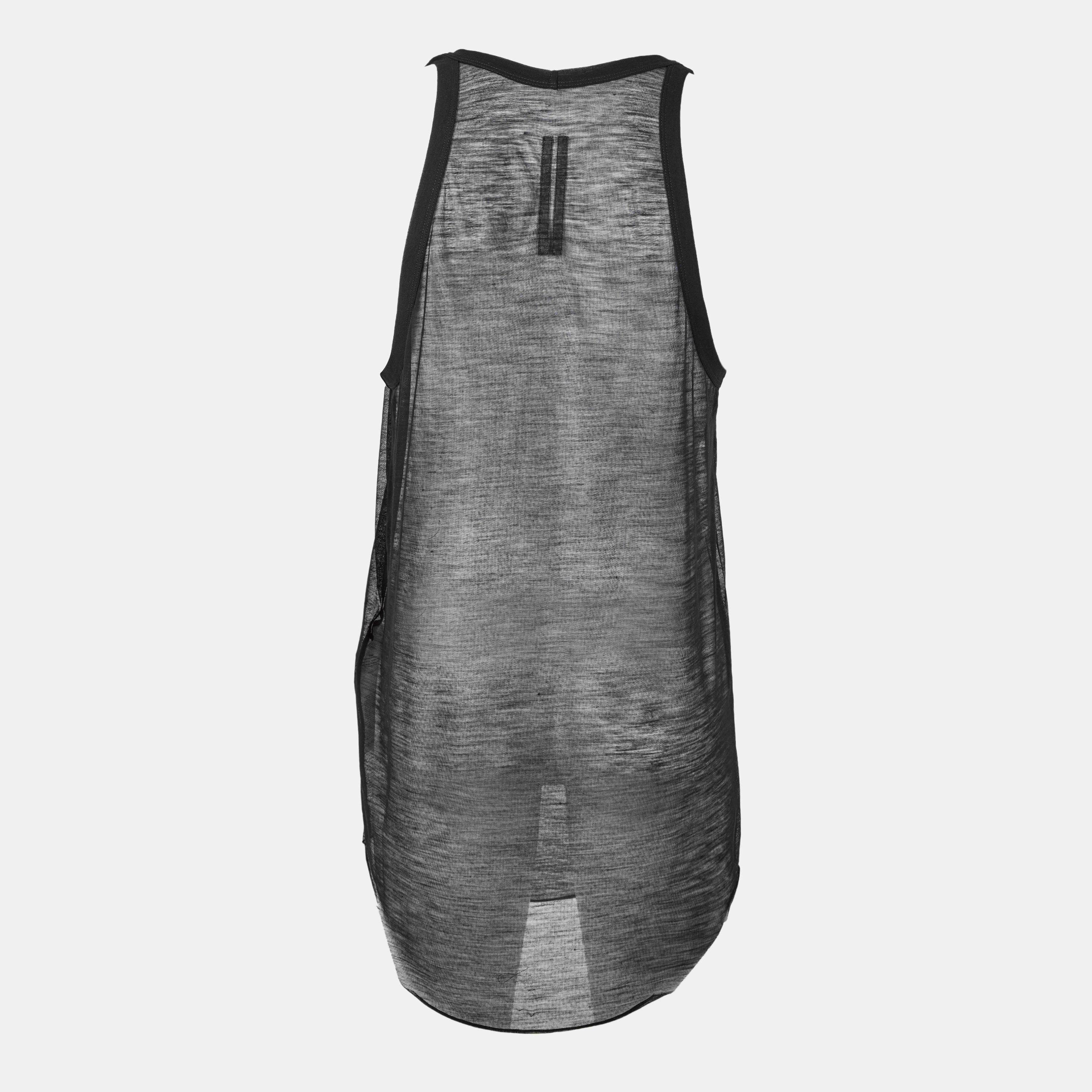 Black 09 - Rick Owens - Men's Muscle Vest - 2