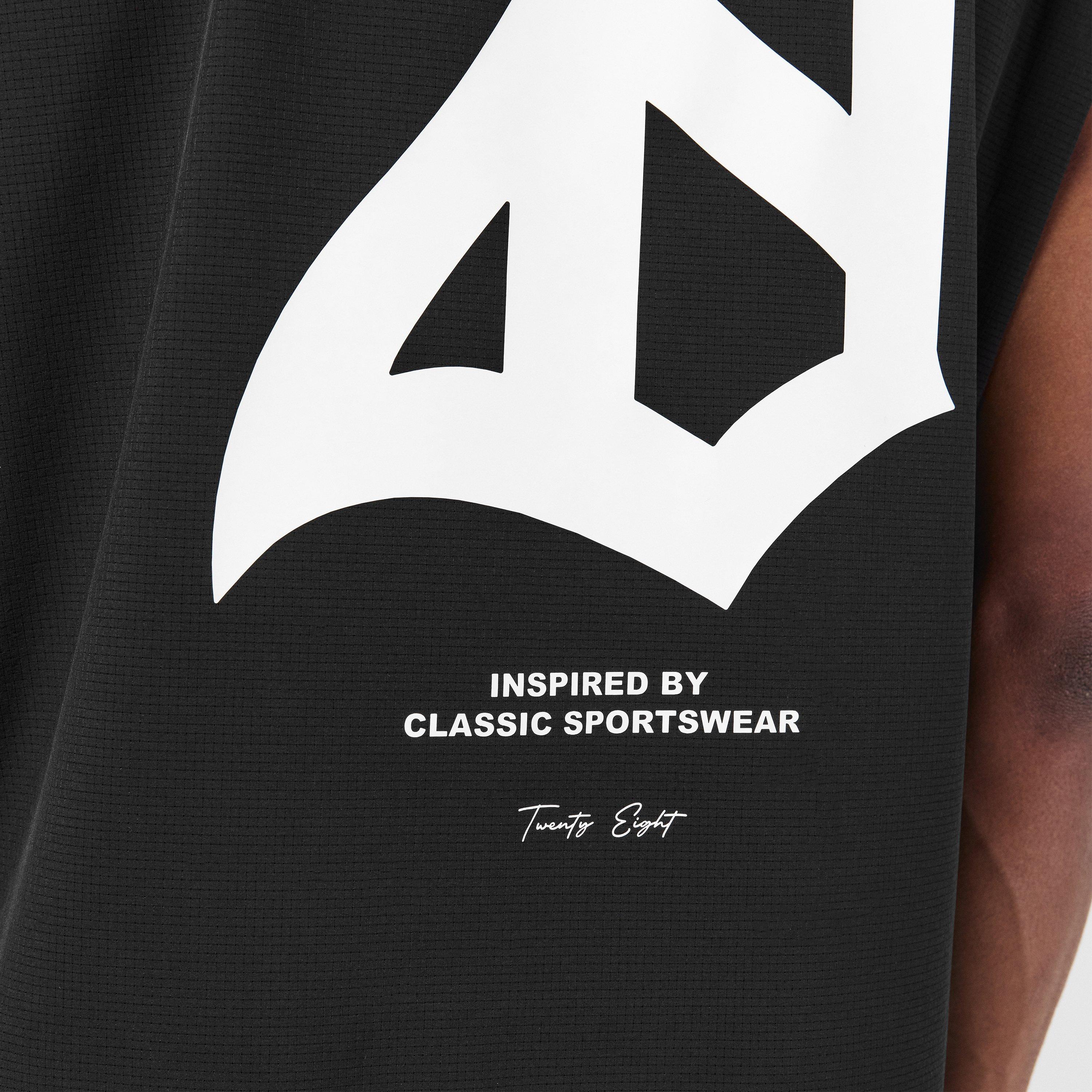 Black - 28 Club - Men's Mesh Performance Gym Vest - 5