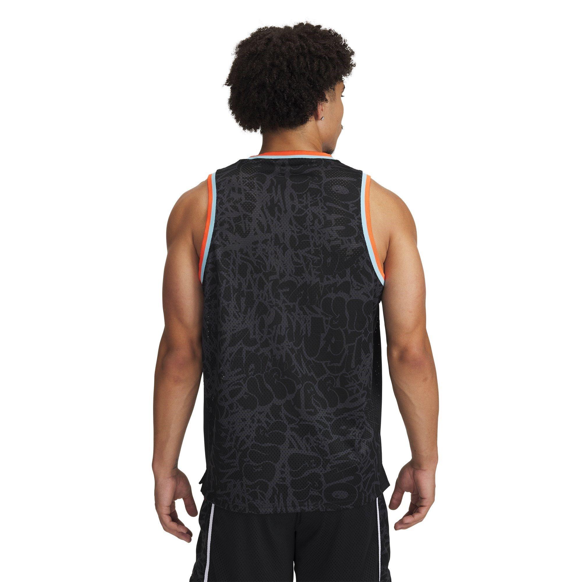 Black - Under Armour - Mesh Printed Tank Vest - 2