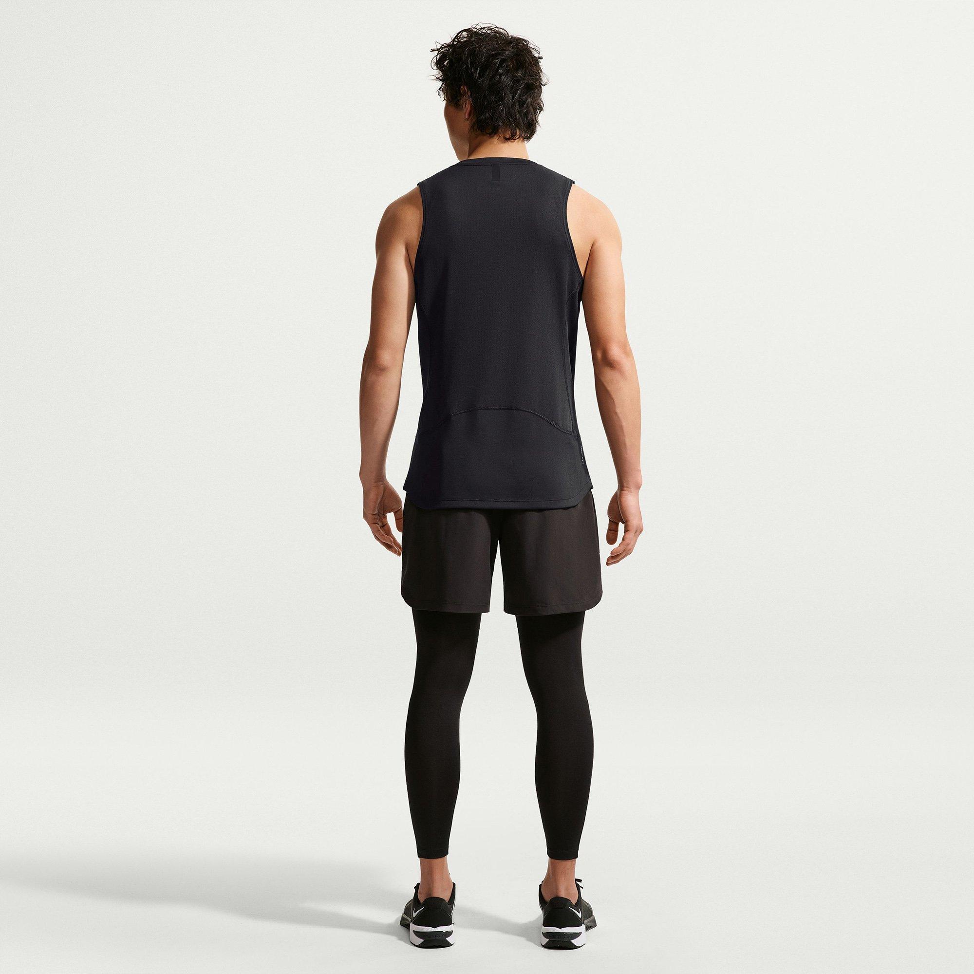 Black/White - Nike - Men's Npt Performance Gym Vest - 5