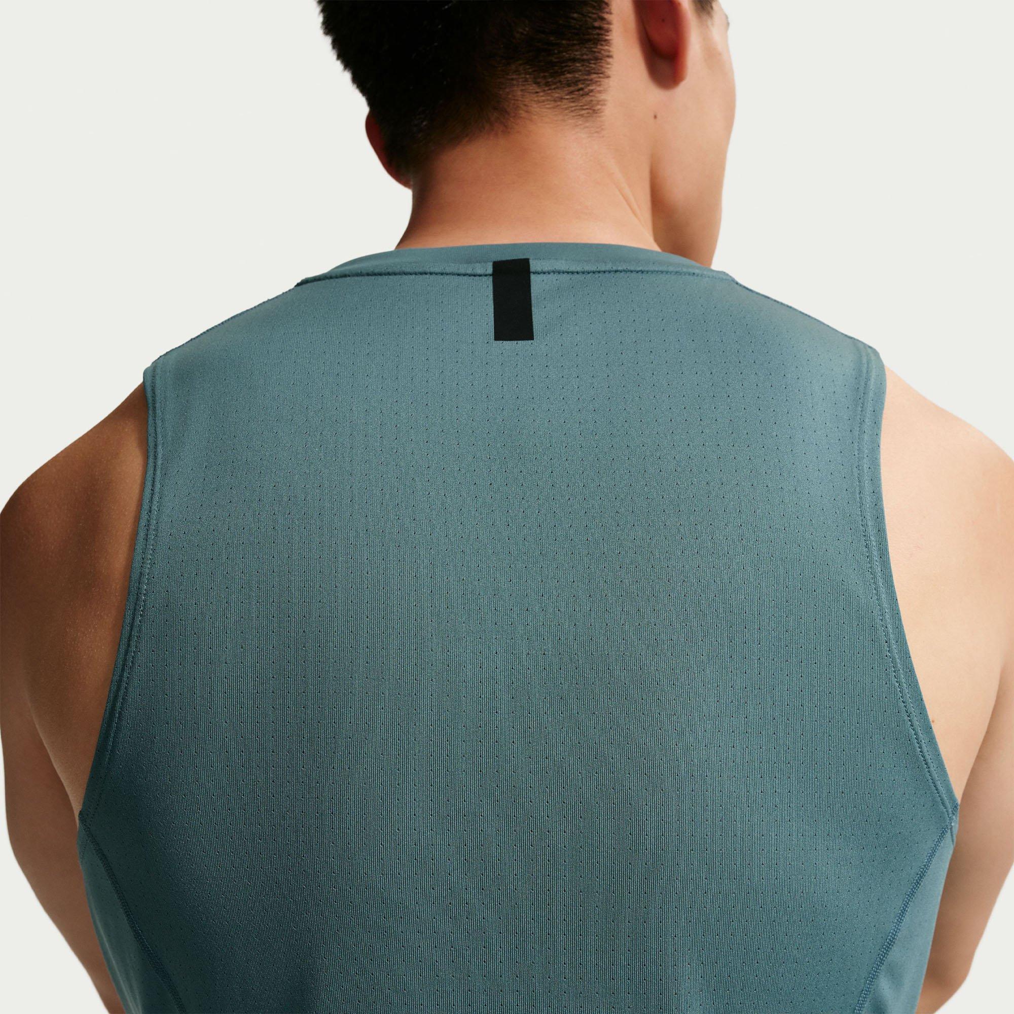 Slate/Green - Nike - Men's Npt Performance Gym Vest - 4