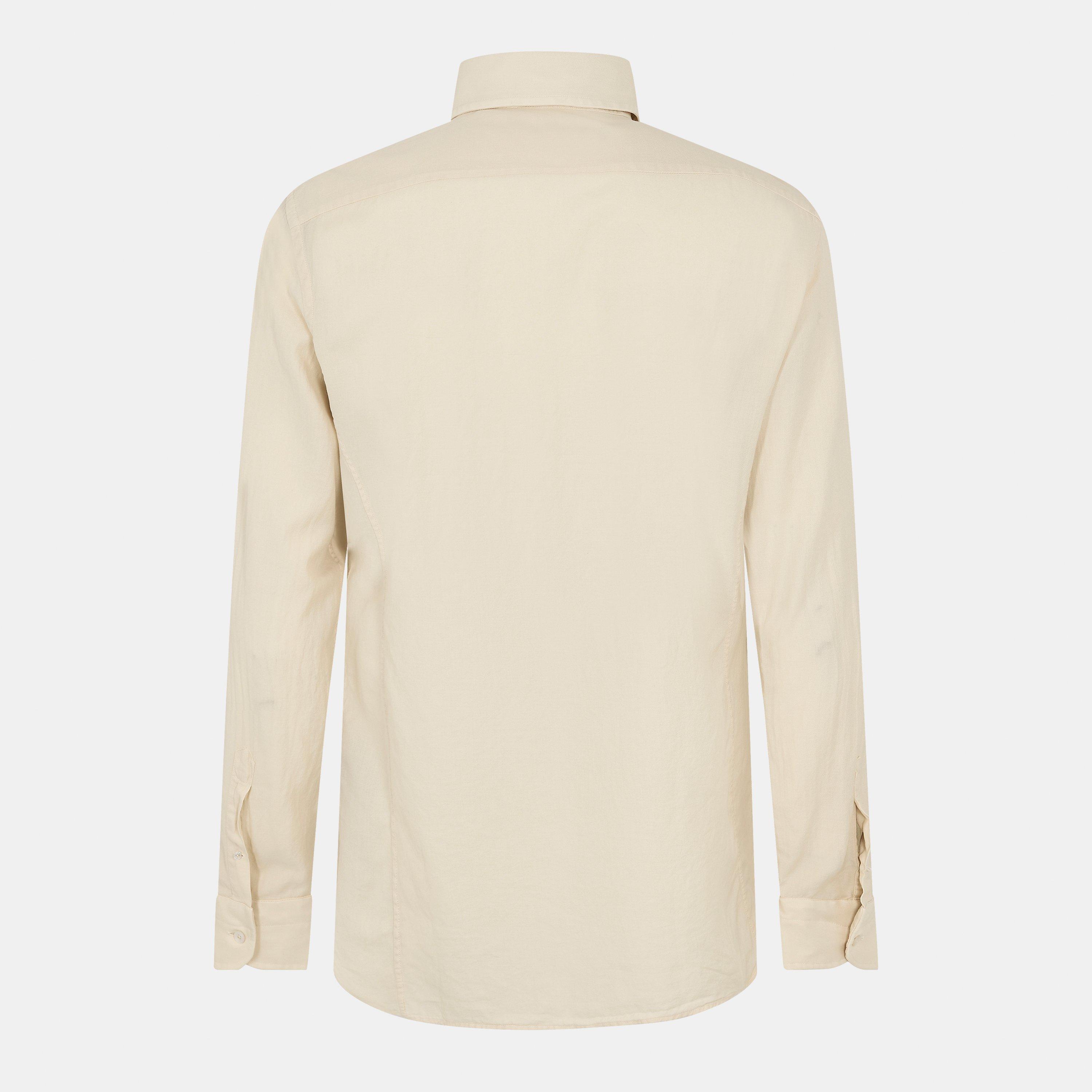 Beige - Tom Ford - Men's Long-Sleeve T-Shirt - 2