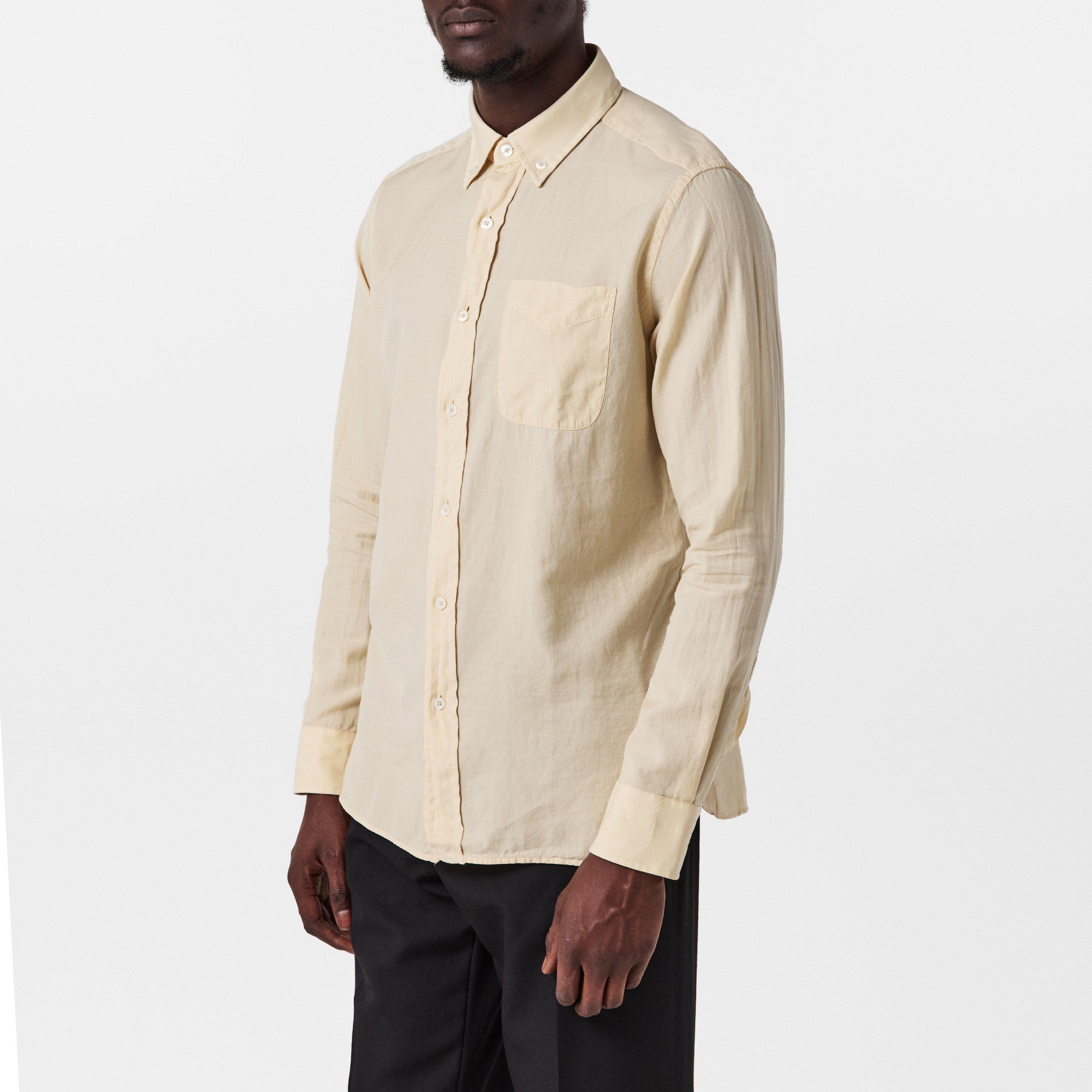 Beige - Tom Ford - Men's Long-Sleeve T-Shirt - 3