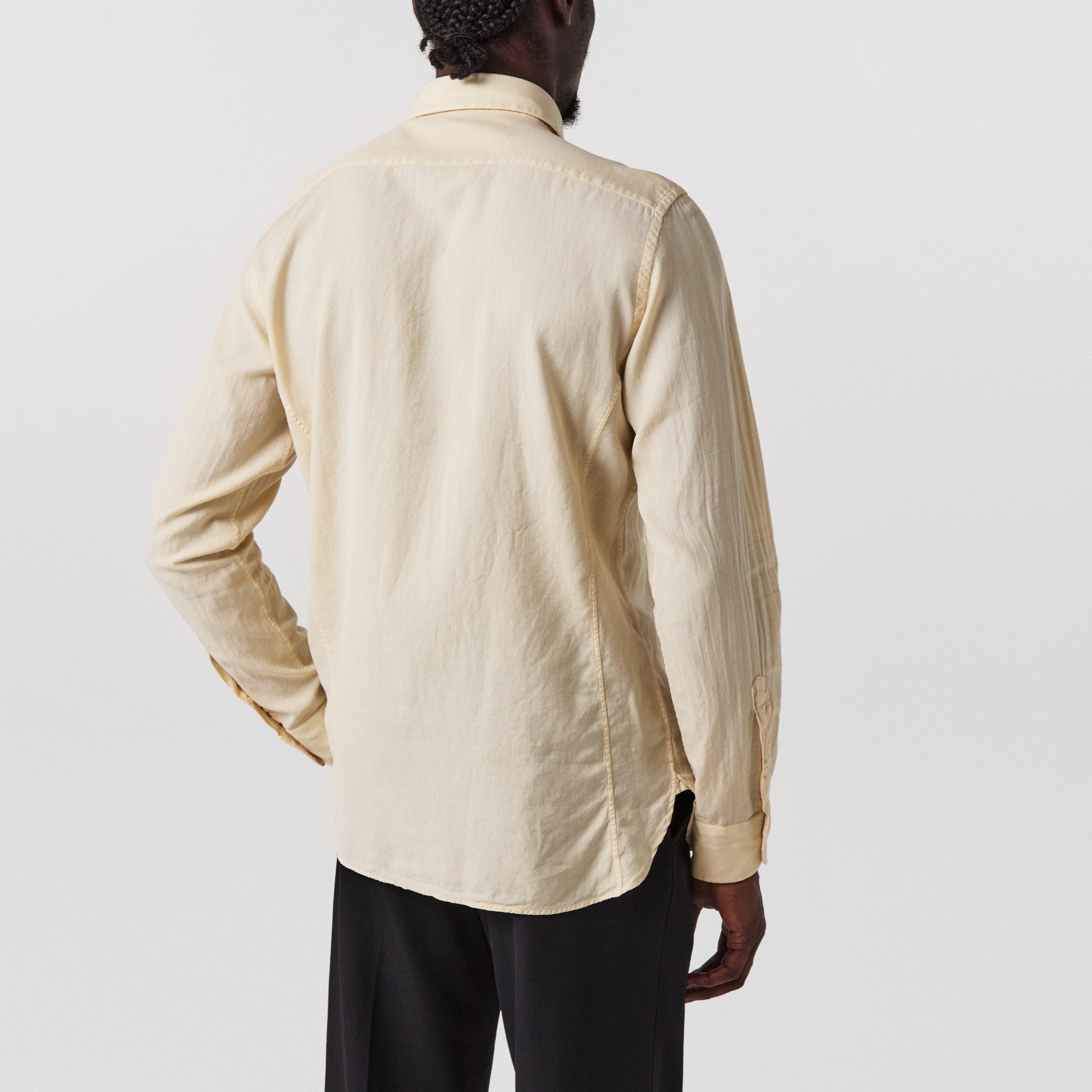 Beige - Tom Ford - Men's Long-Sleeve T-Shirt - 4
