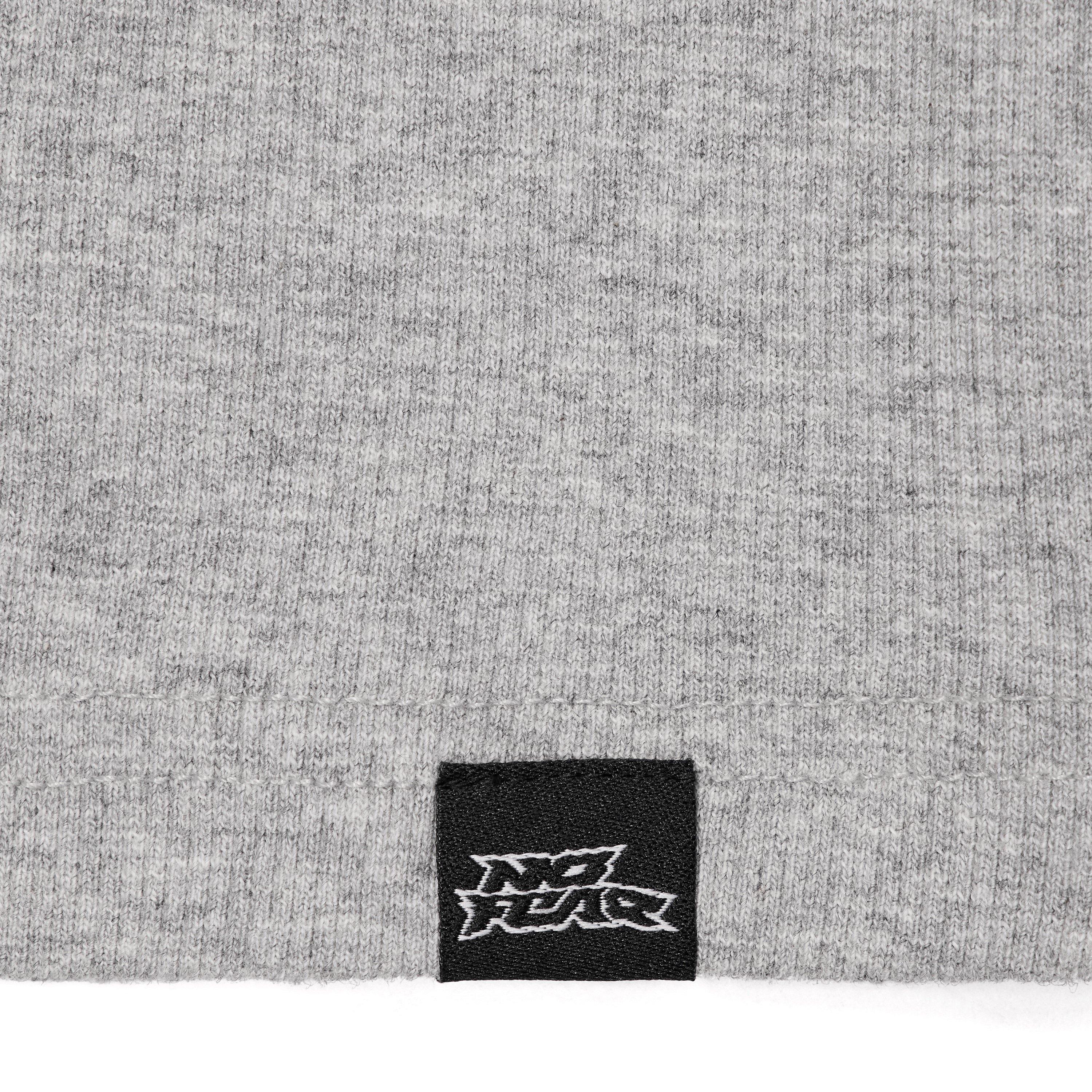 Grey - No Fear - Mens Ribbed Vest Top - 3