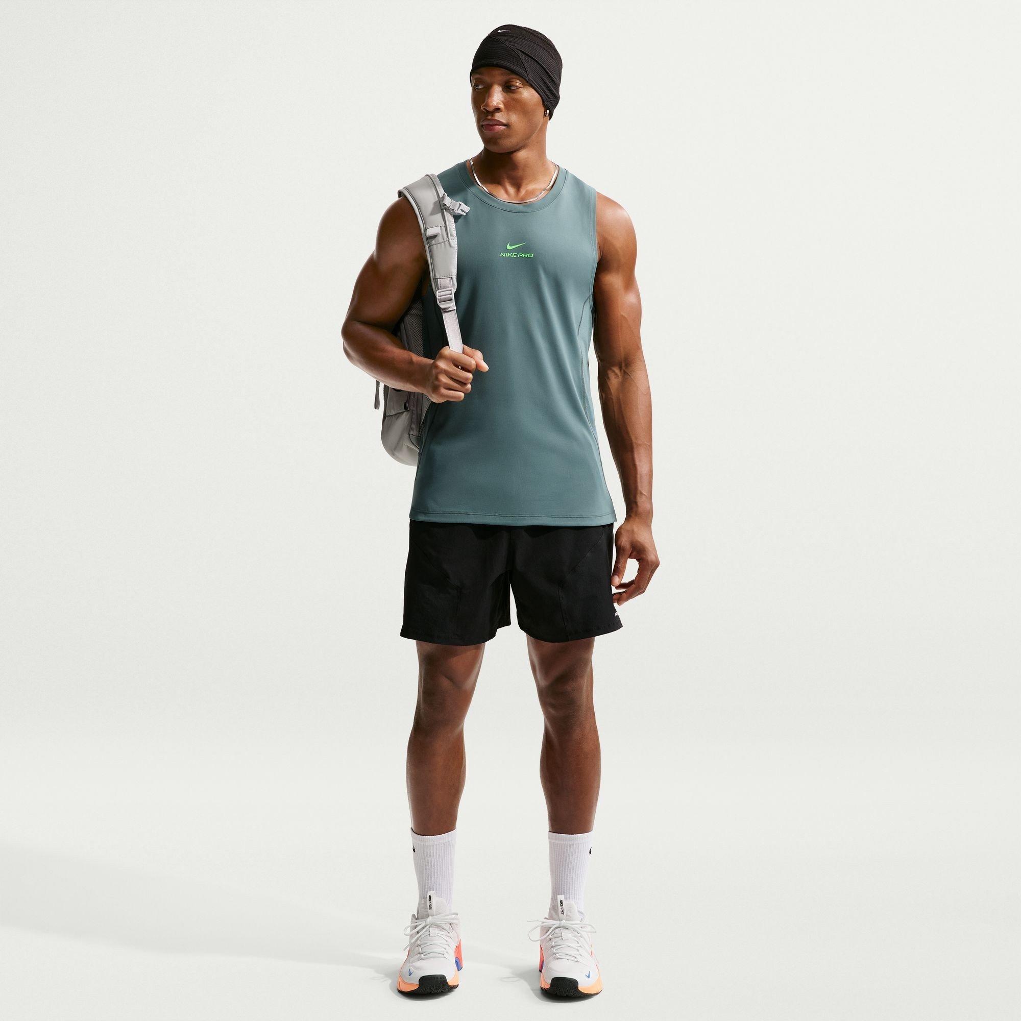 Ardoise/Vert - Nike - Men's Performance Gym Vest - 6