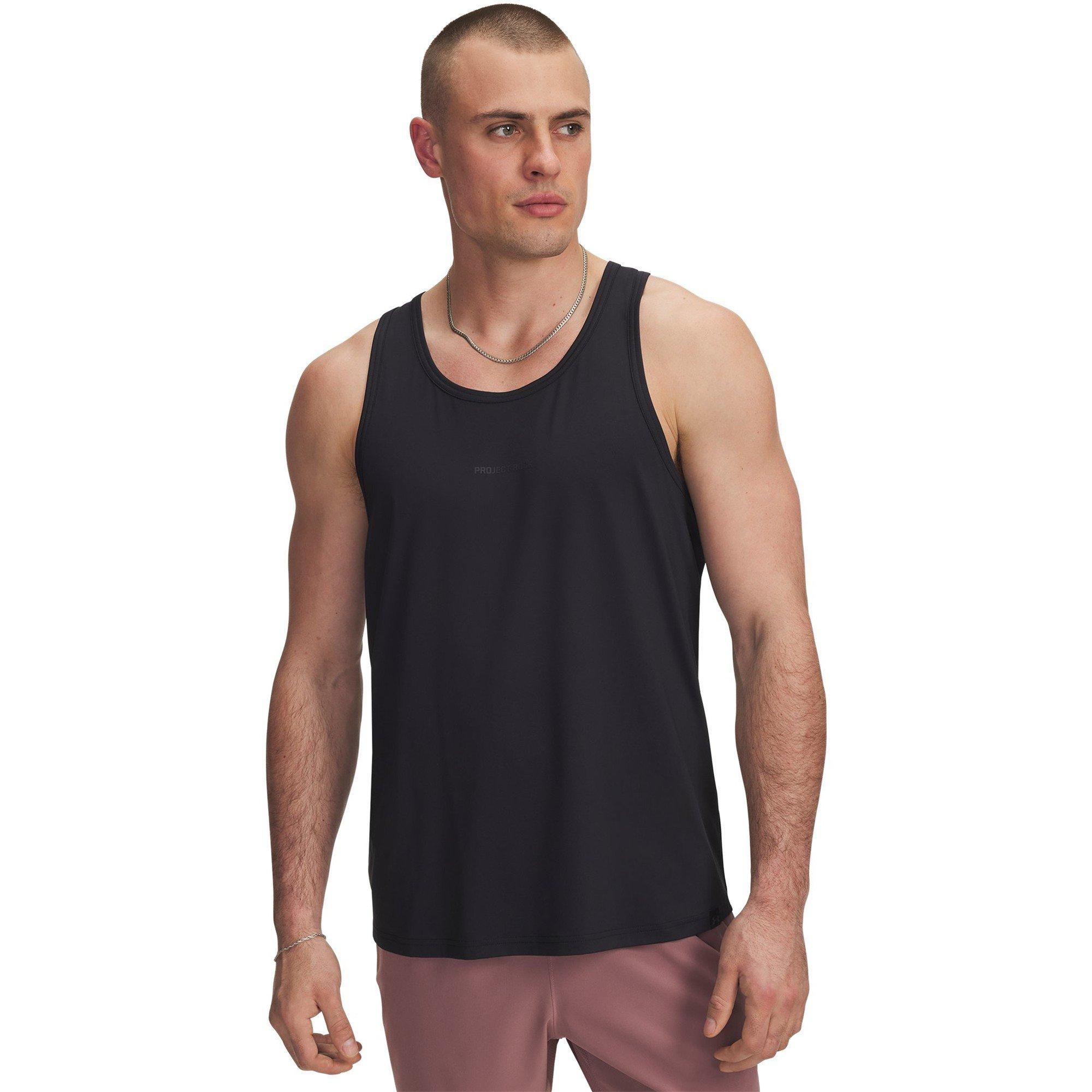 Under Armour Men's Pjt Rck Chill Tnk - Black - M
