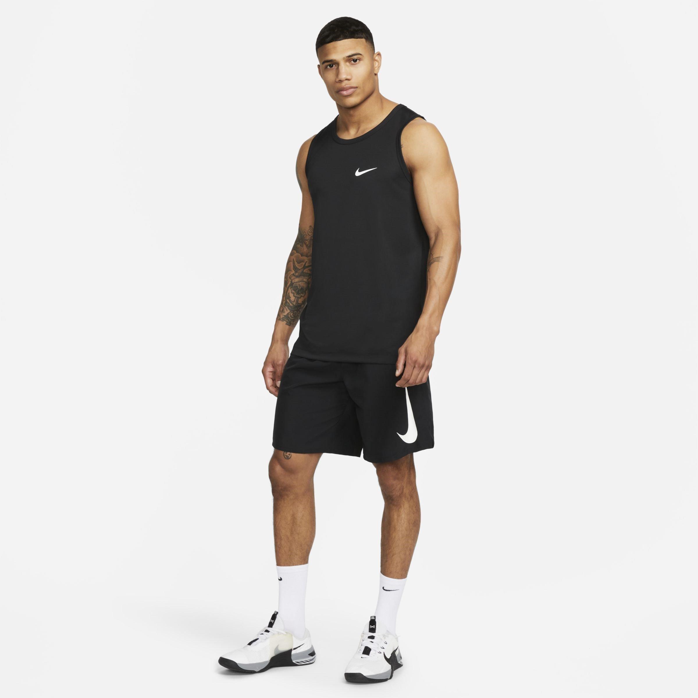 Black/White - Nike - Legend Training Tank Top Mens - 4