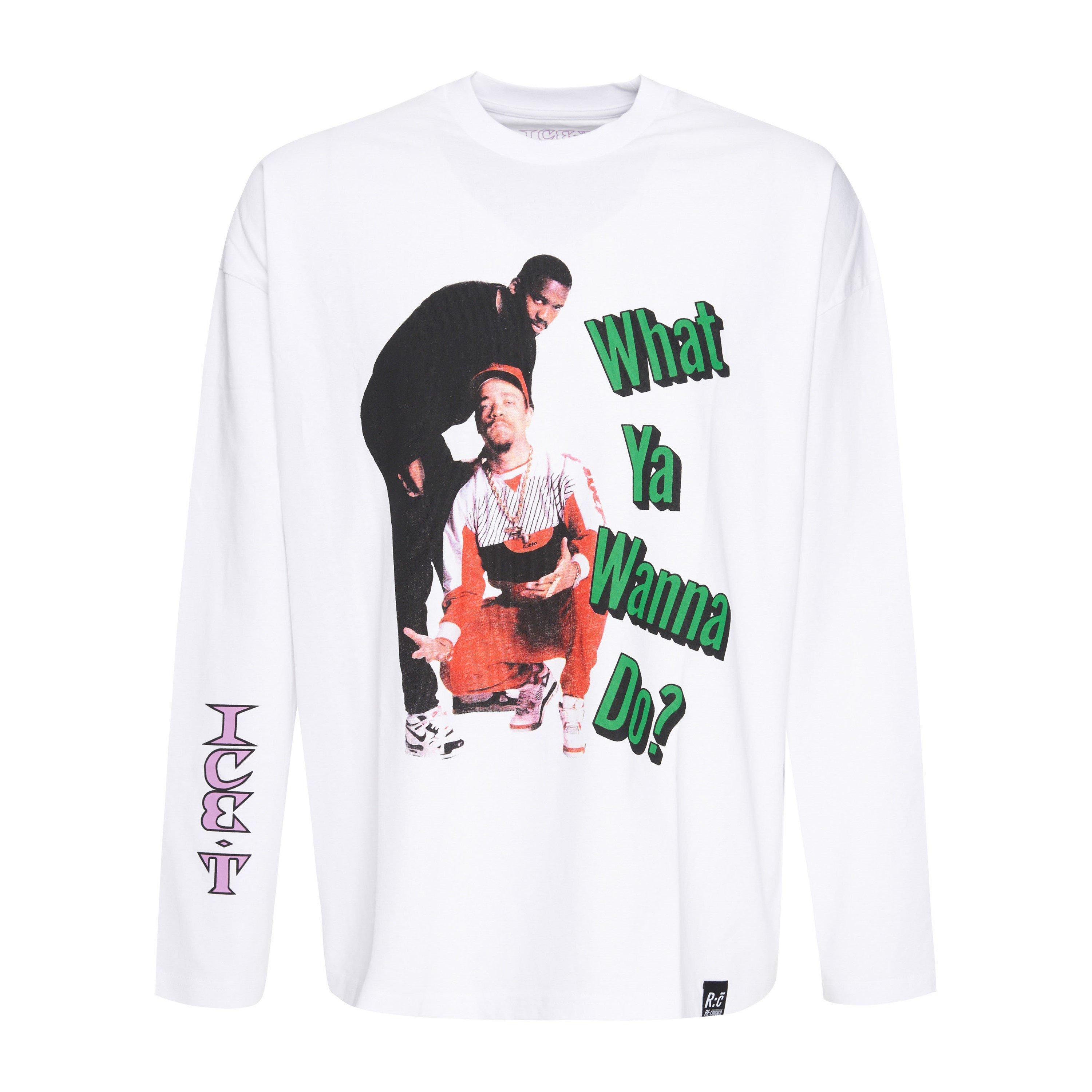 Weiß - Character - Adults Ice T Long-Sleeve T-Shirt - 3