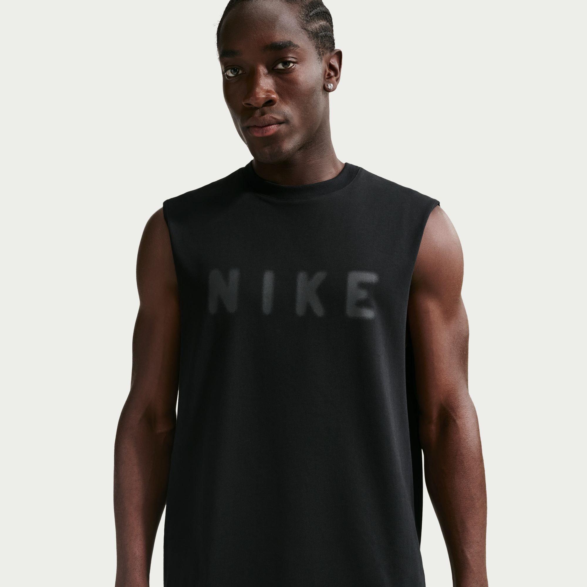 Zwart - Nike - Men's Performance Gym Vest - 1