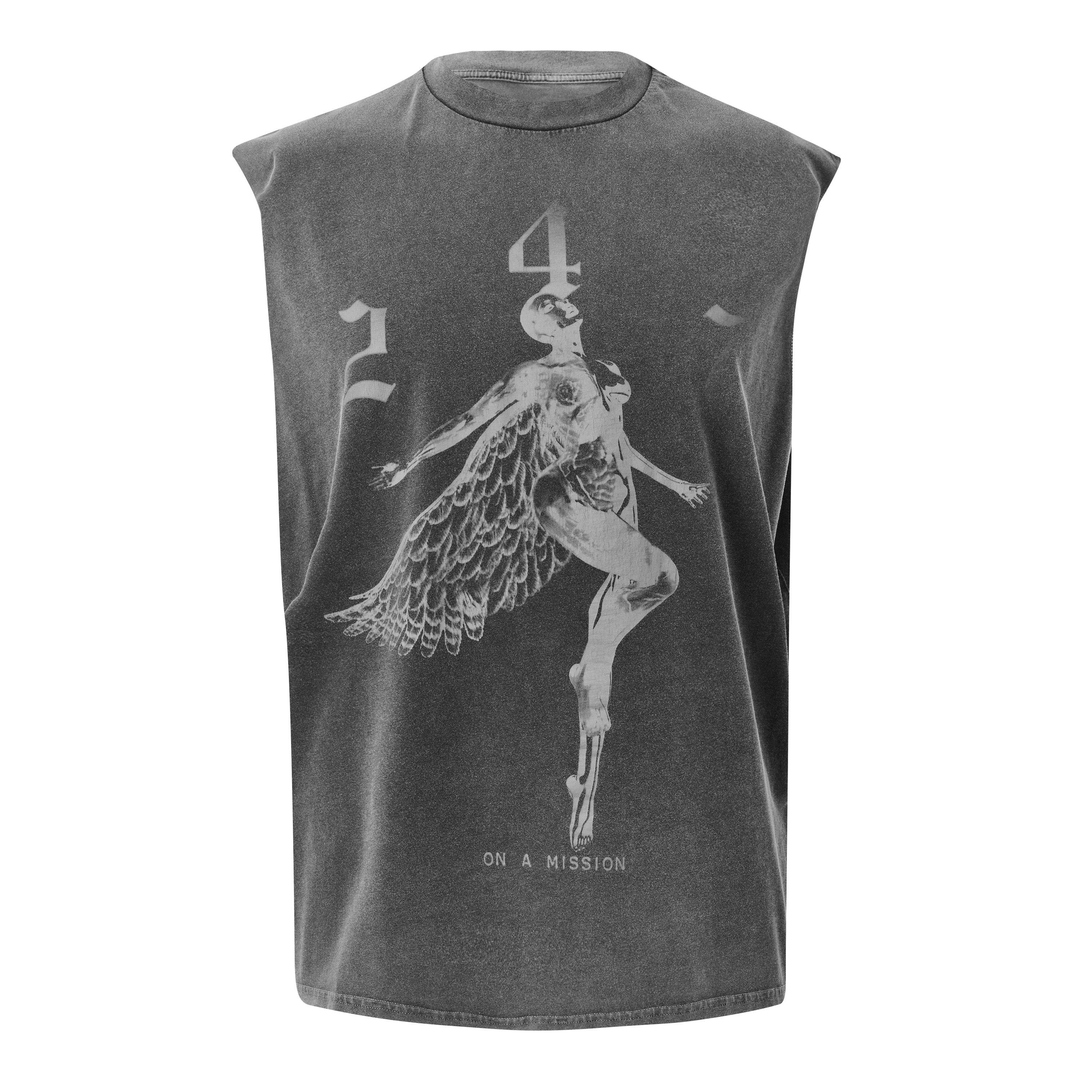 Vintage Black - Represent 247 - R247 Angel Tank Sn64 - 1