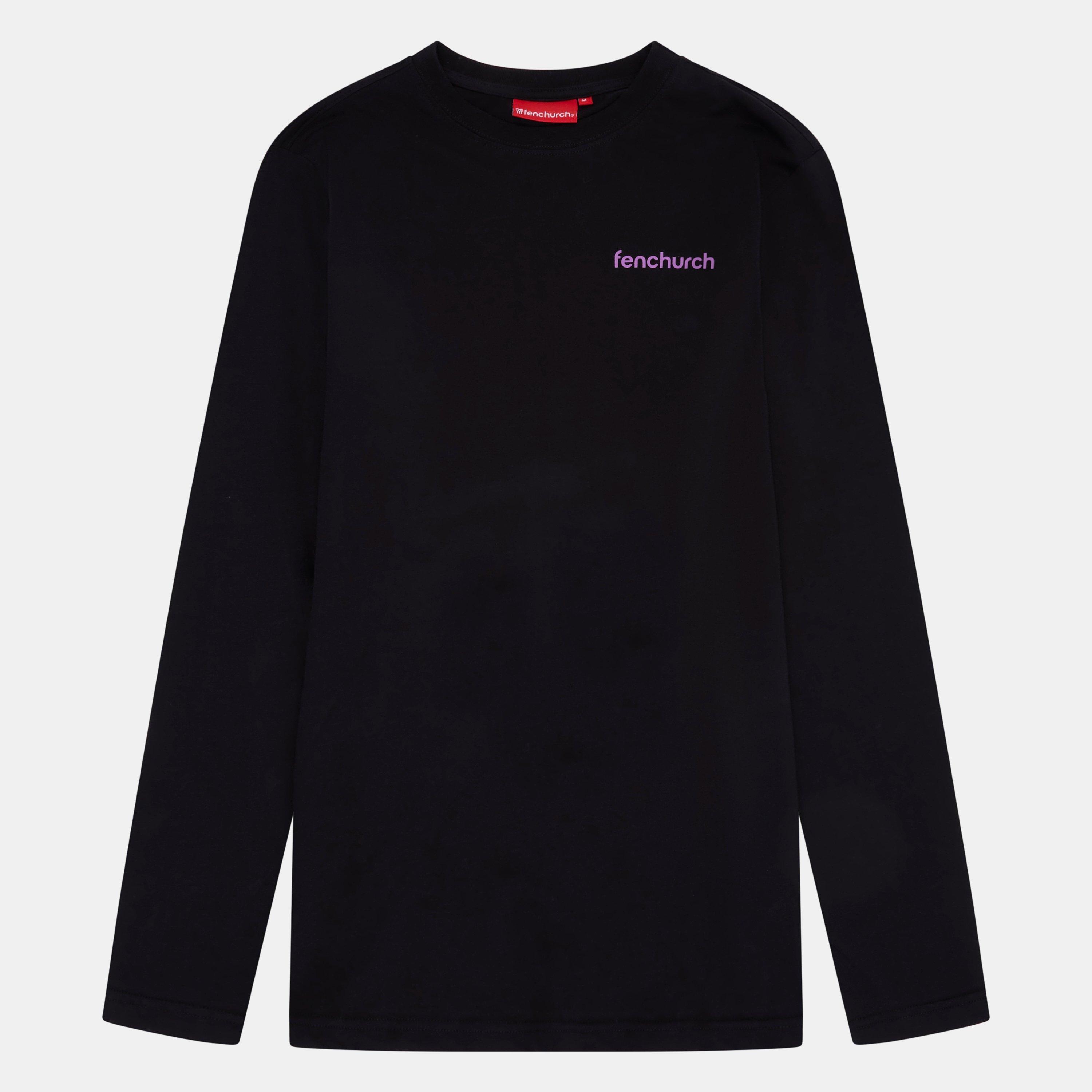 Black - Fenchurch - Men's Spencer Long-Sleeve T-Shirt - 1