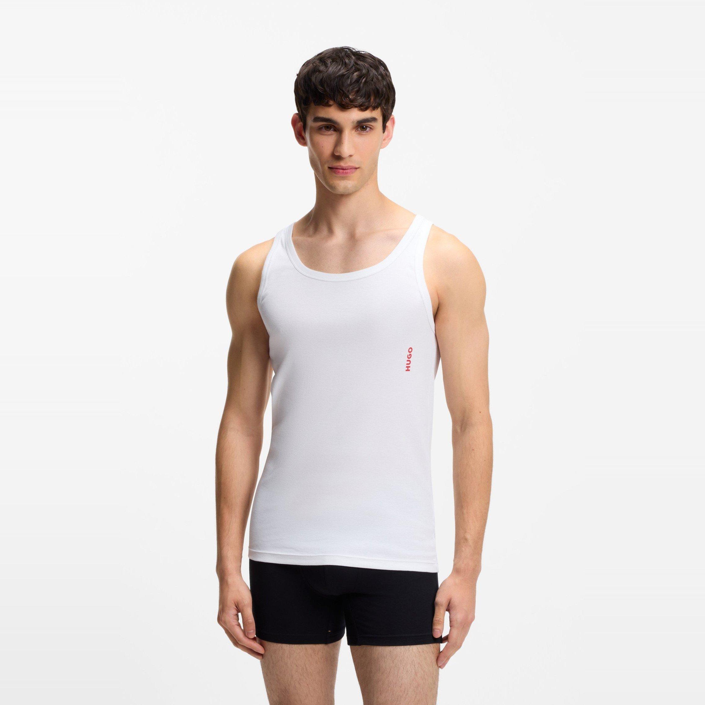 White - Hugo - Hugo Tank Top Twin Pack 10217231 03 - 2