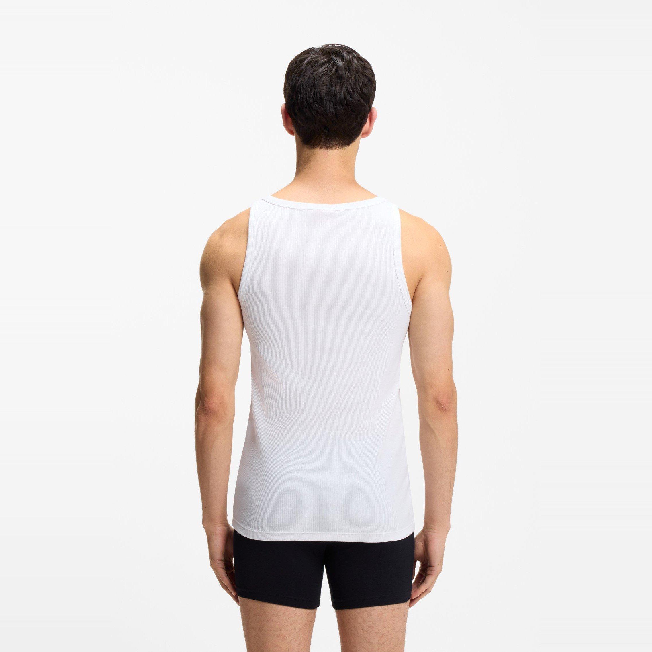 White - Hugo - Hugo Tank Top Twin Pack 10217231 03 - 3