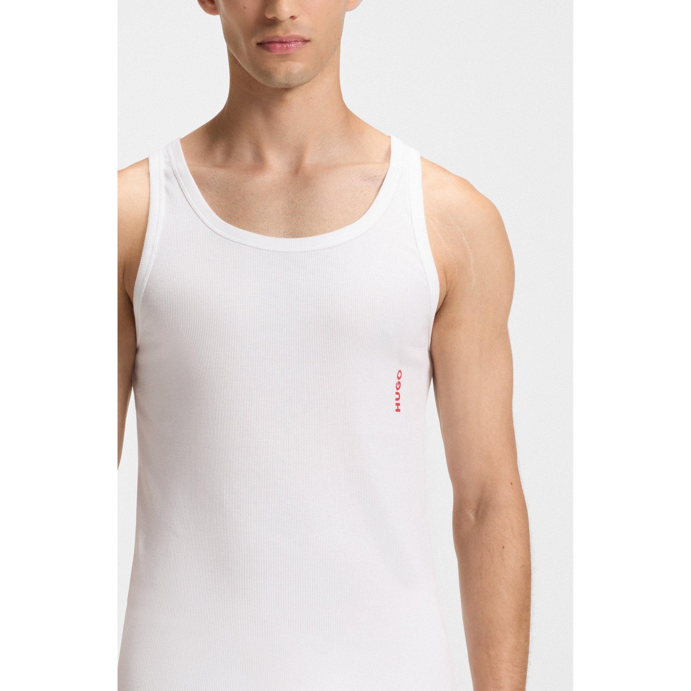 White - Hugo - Hugo Tank Top Twin Pack 10217231 03 - 4