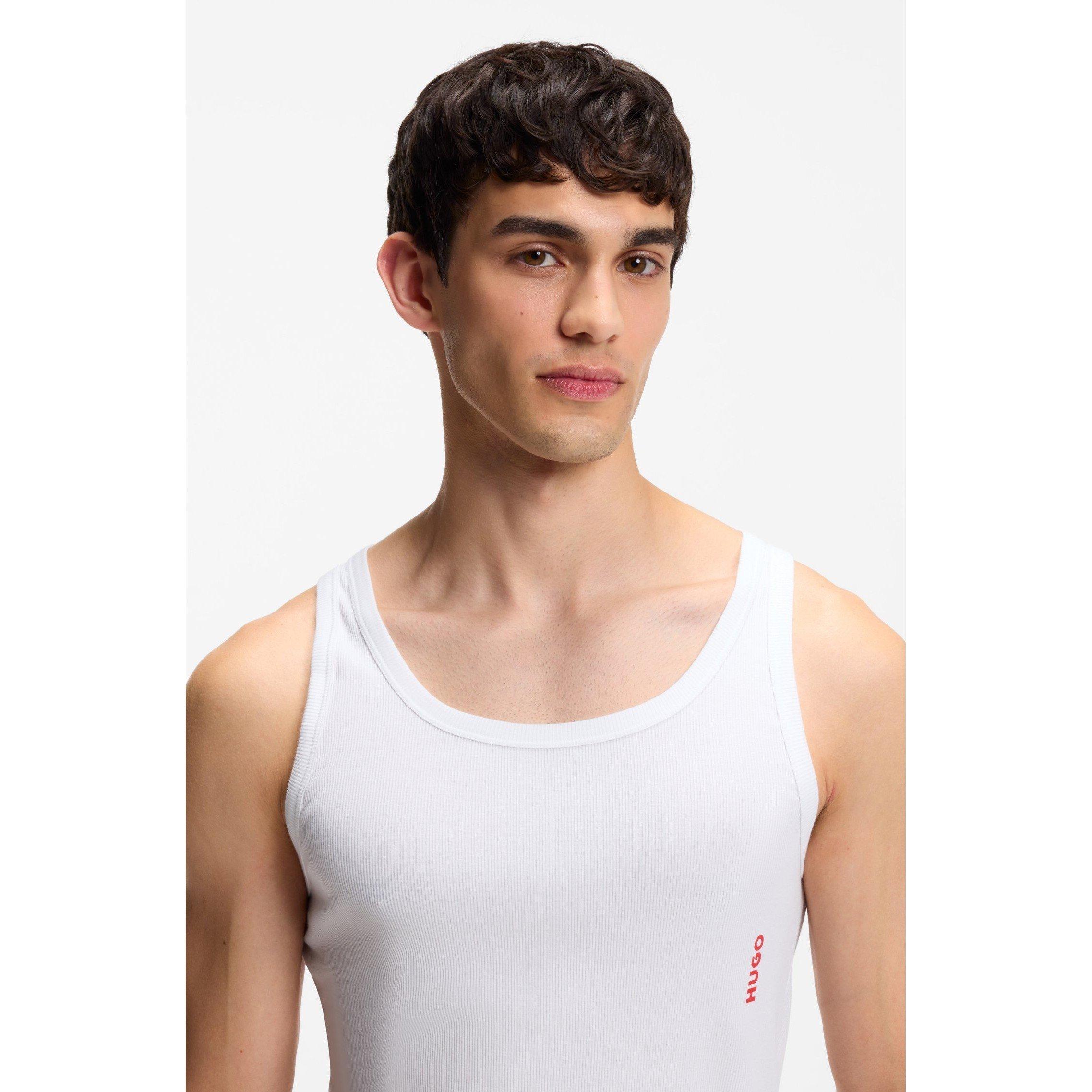 White - Hugo - Hugo Tank Top Twin Pack 10217231 03 - 5