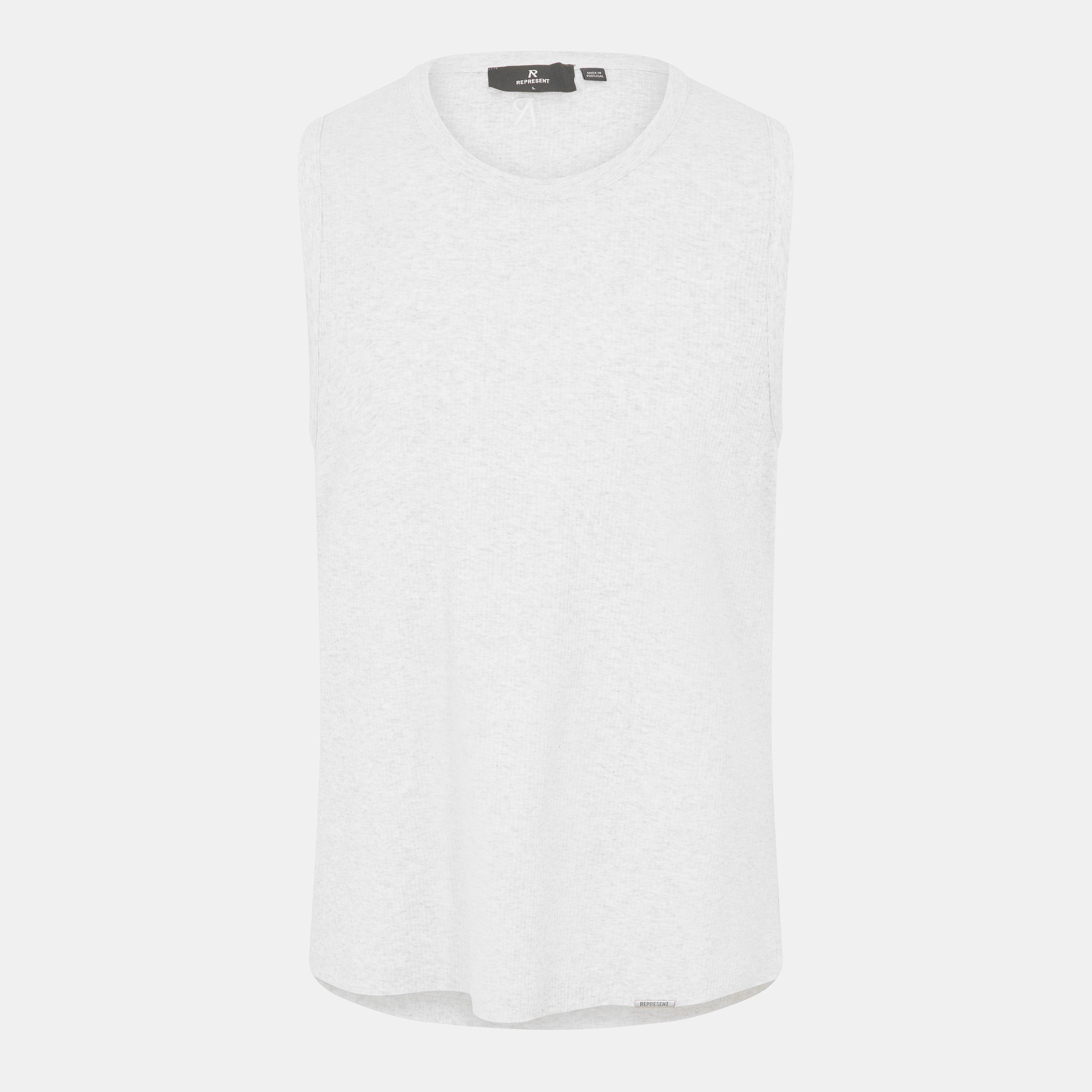 Represent Men's Racerback Vest - Ice Grey Marl - S