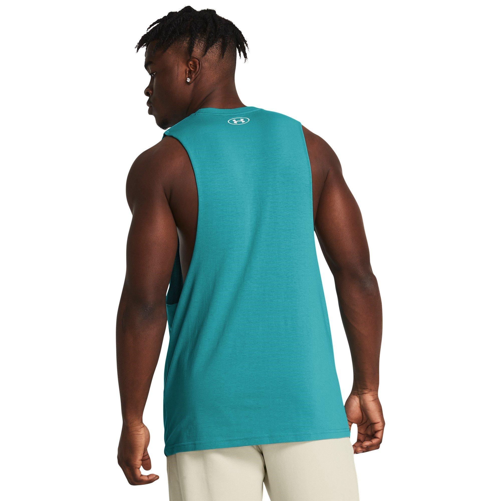 Blue - Under Armour - Muscle Vest - 3